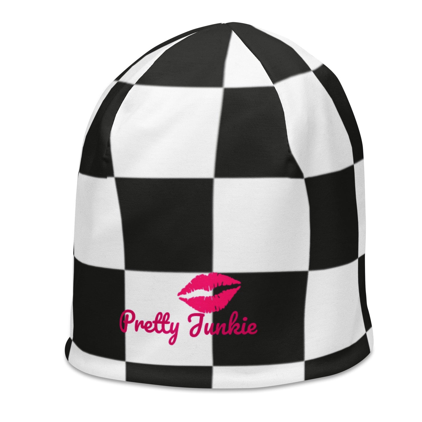 Checkered Beanie Pretty Junkie Apparel
