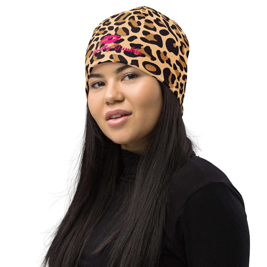 Cheetah Print Beanie Pretty Junkie Apparel