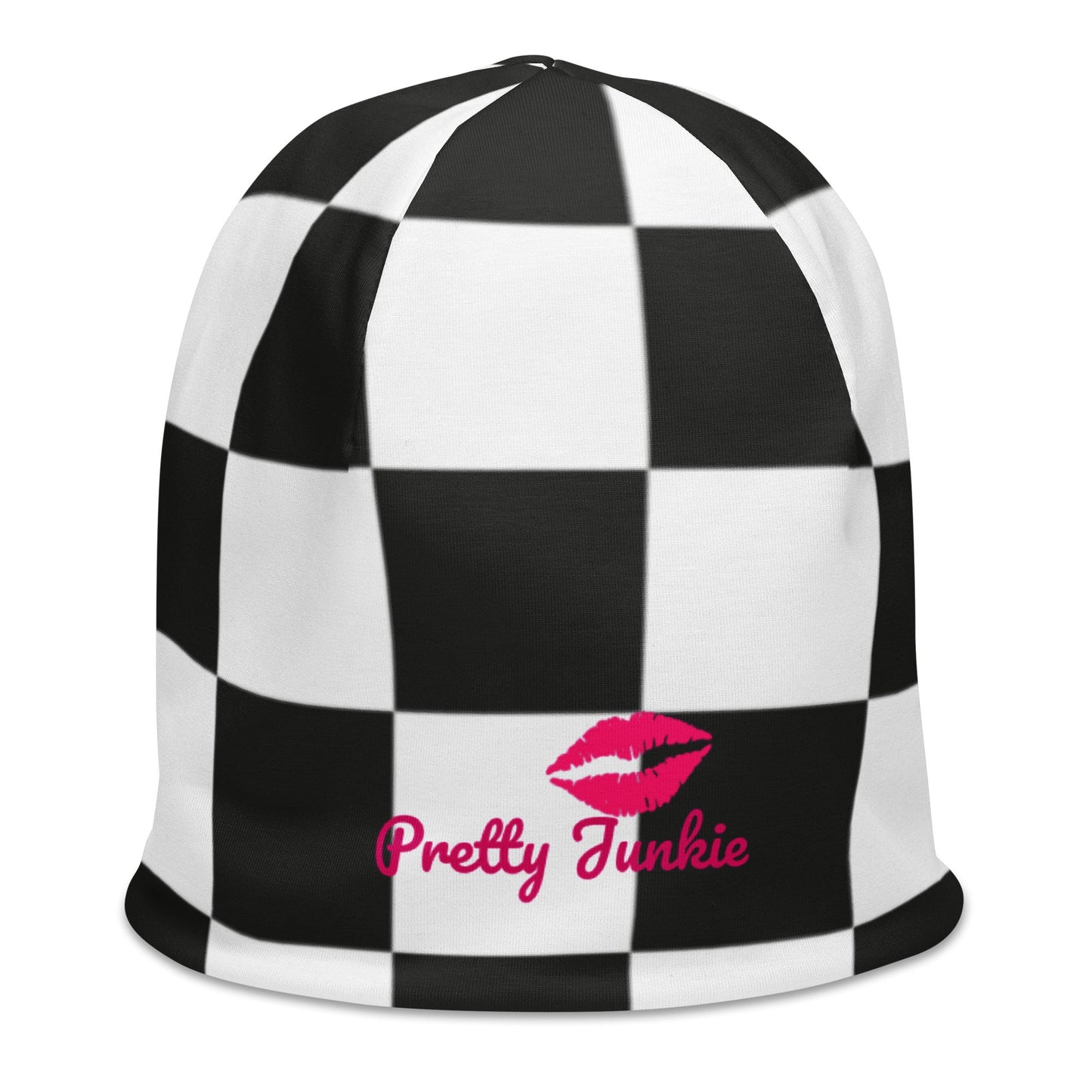 Checkered Beanie Pretty Junkie Apparel
