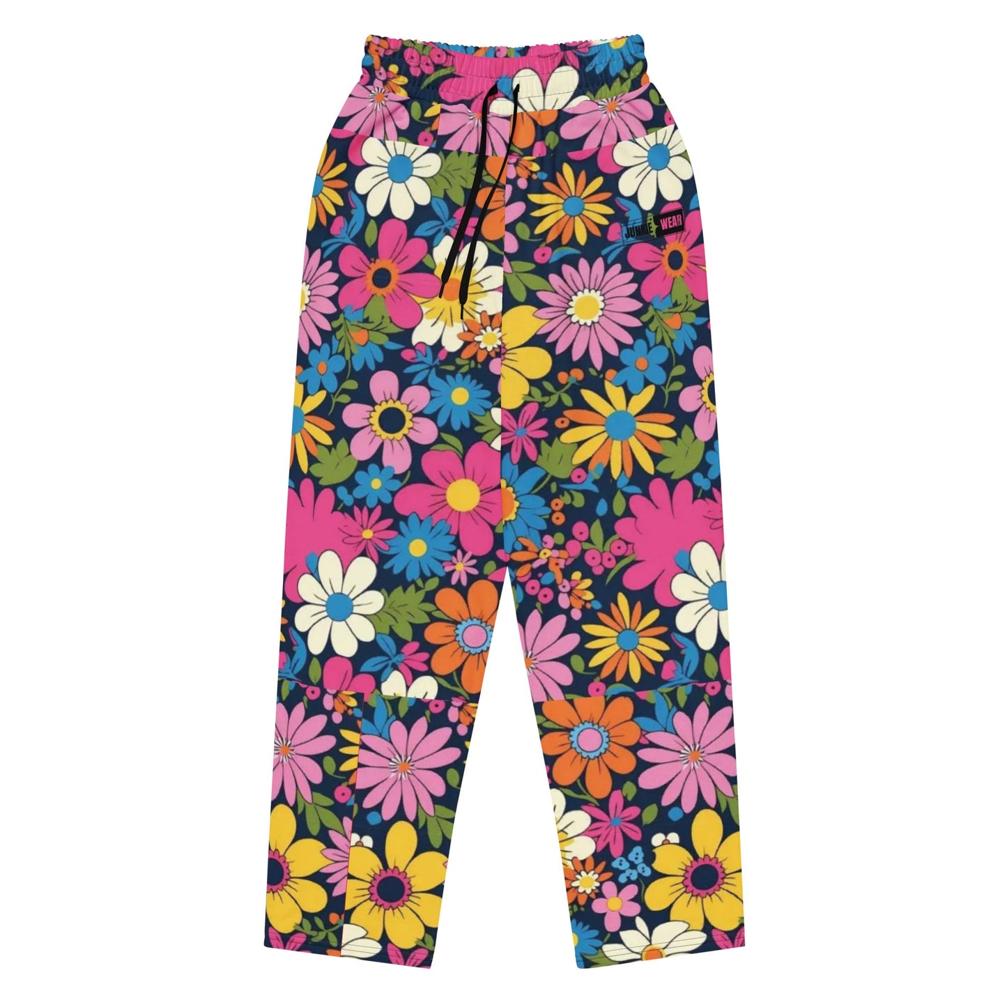 Vintage Bloom Wide-leg joggers Pretty Junkie Apparel