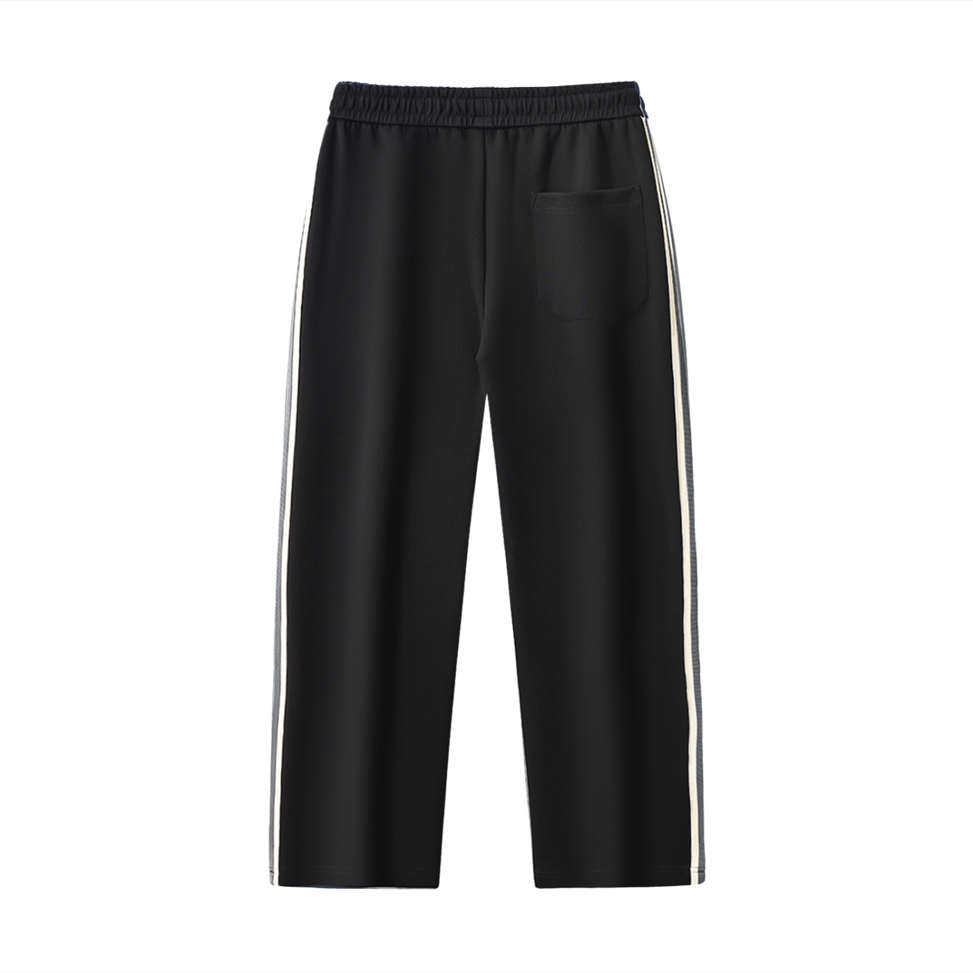 Contrast Side-Stripe Straight-Leg Pants ODMPOD