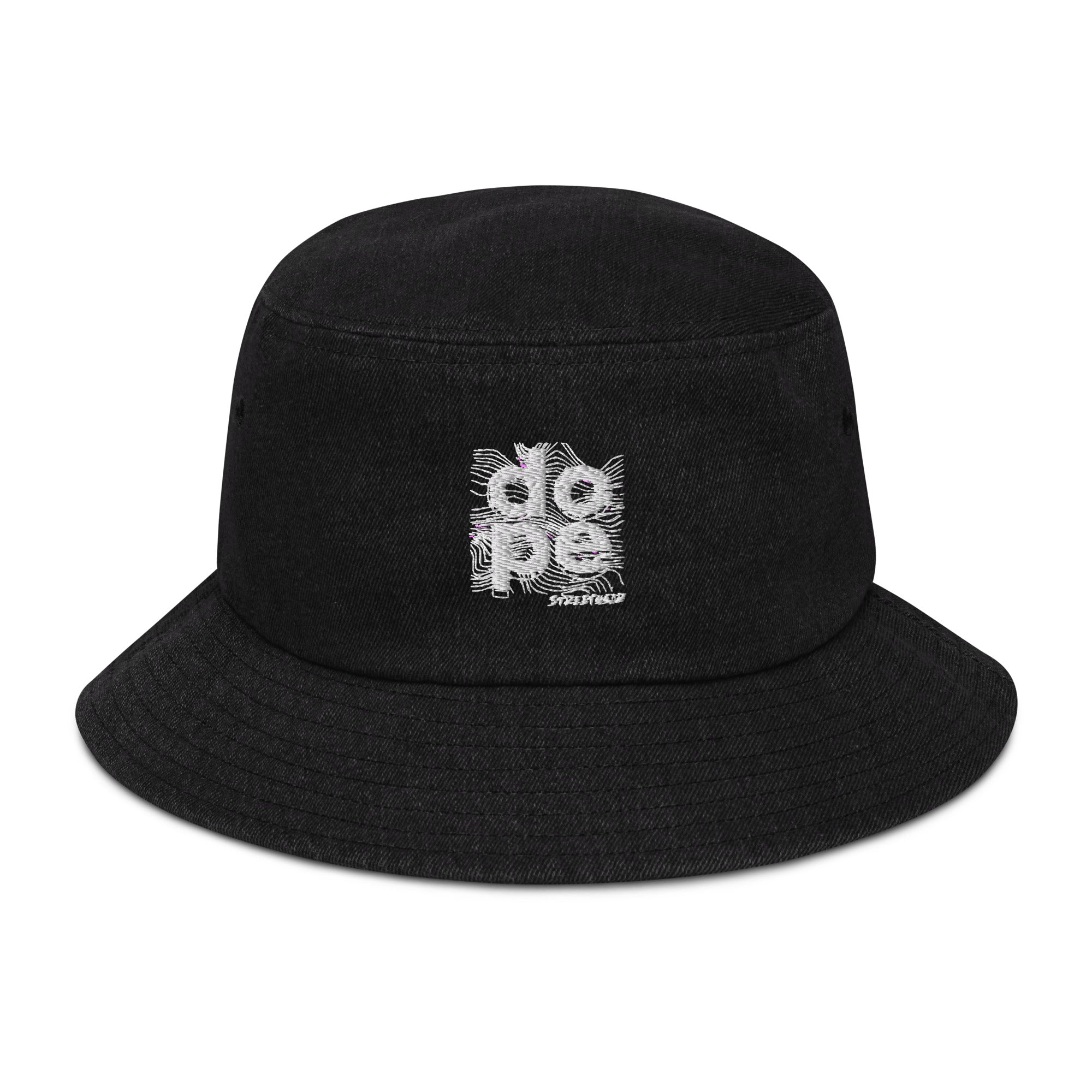 Dope Denim Bucket Hat Pretty Junkie Apparel