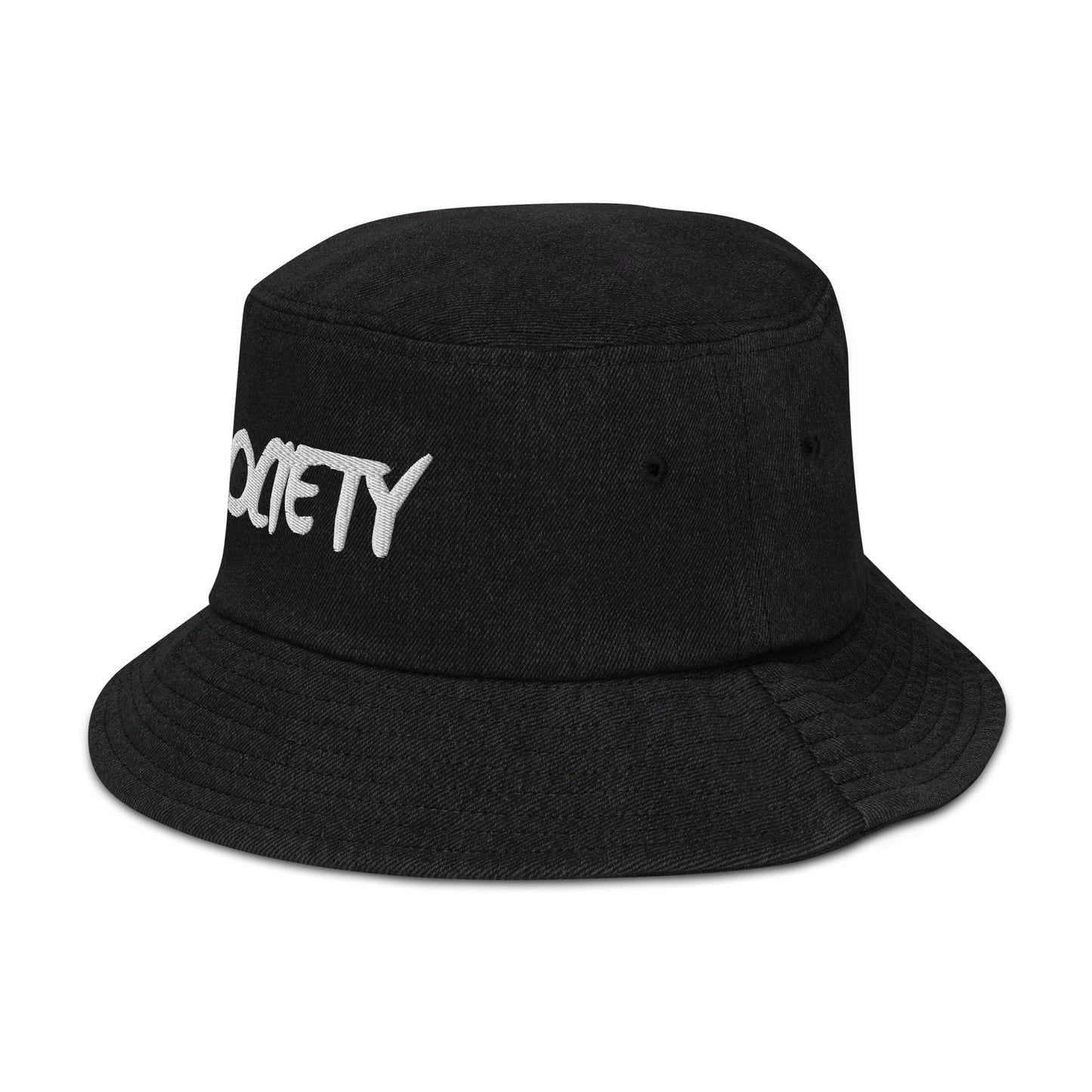 RICHJVNKIE SOCIETY Denim bucket hat Pretty Junkie Apparel