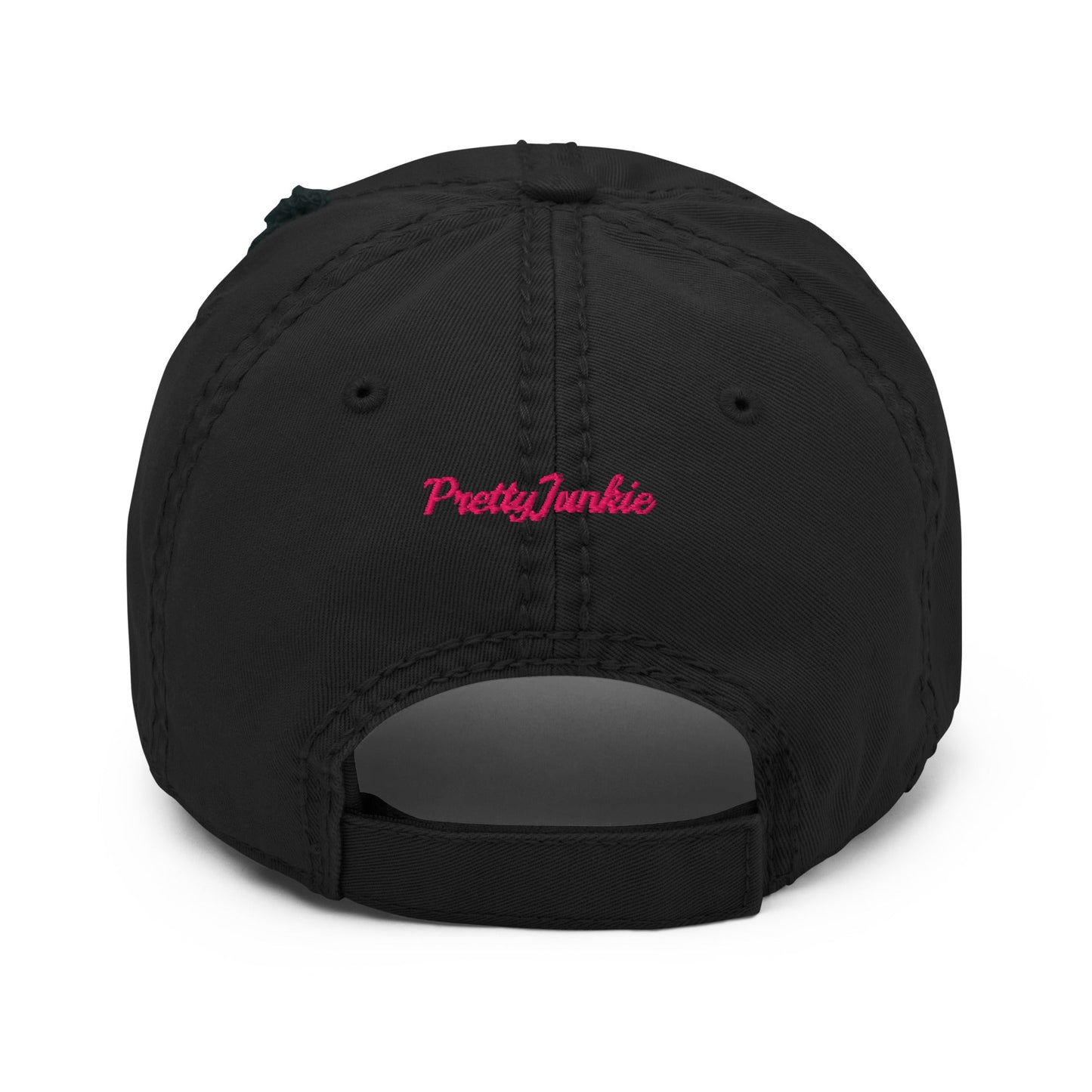 KissMe Distressed Dad Hat Pretty Junkie Apparel