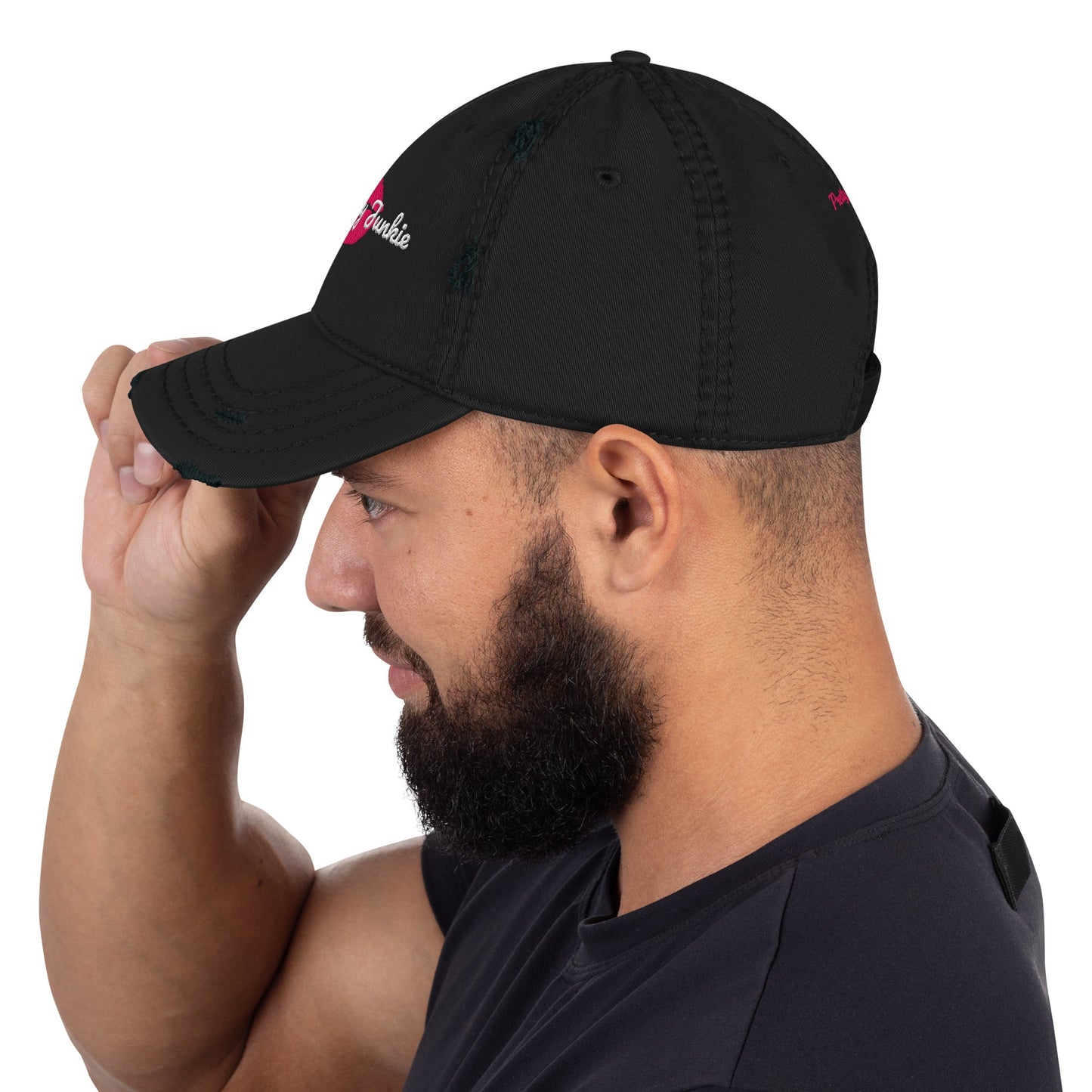 KissMe Distressed Dad Hat Pretty Junkie Apparel