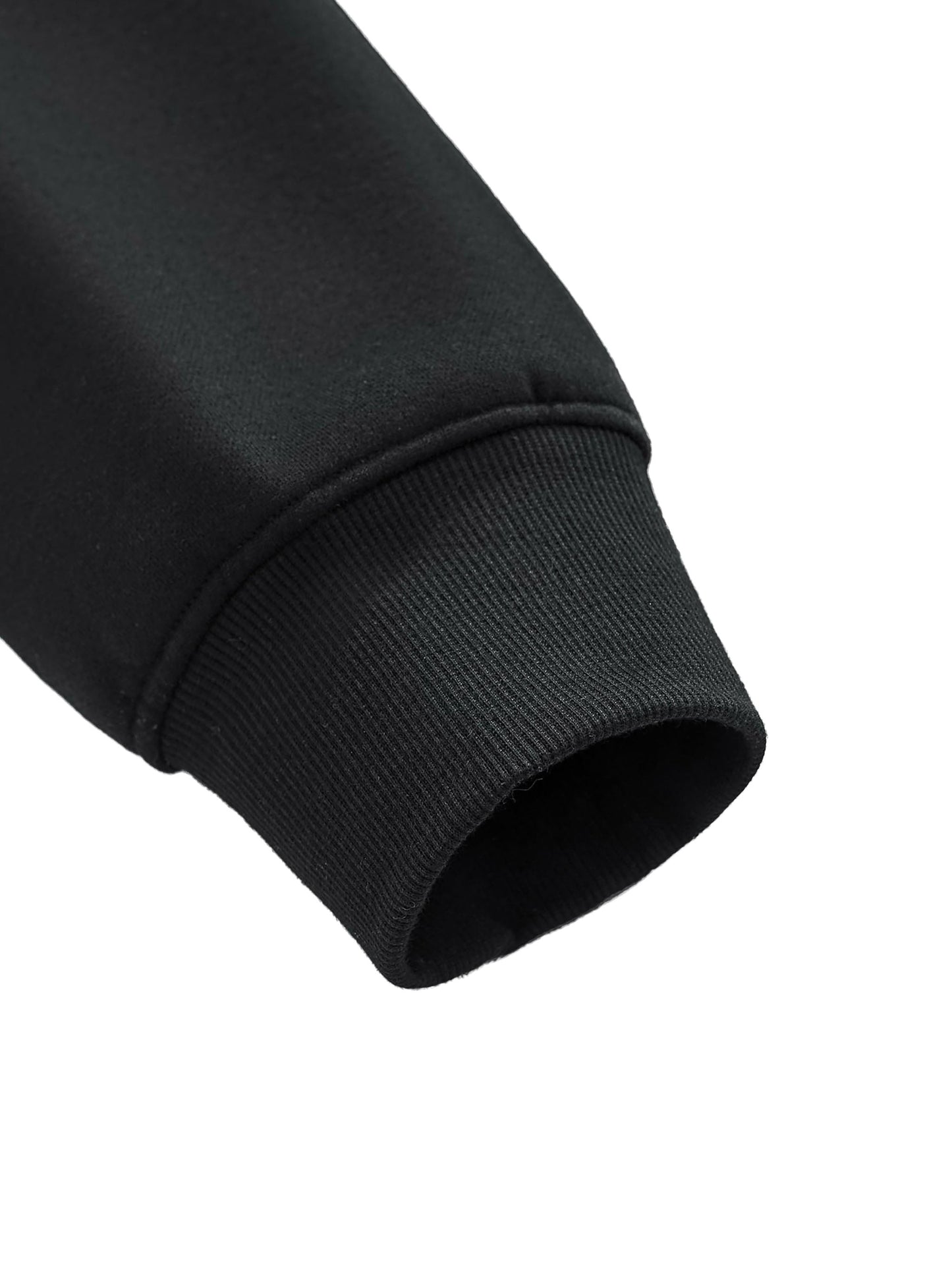 Fleece Side Slit Crewneck Sweatshirt ODMPOD