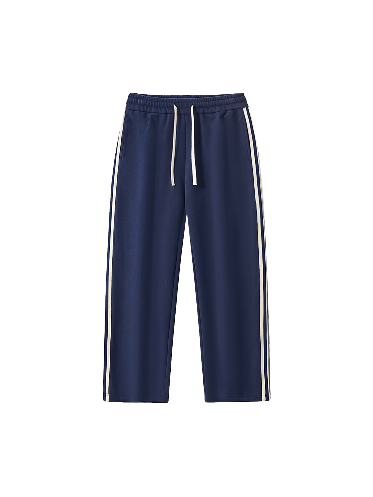 Contrast Side-Stripe Straight-Leg Pants ODMPOD