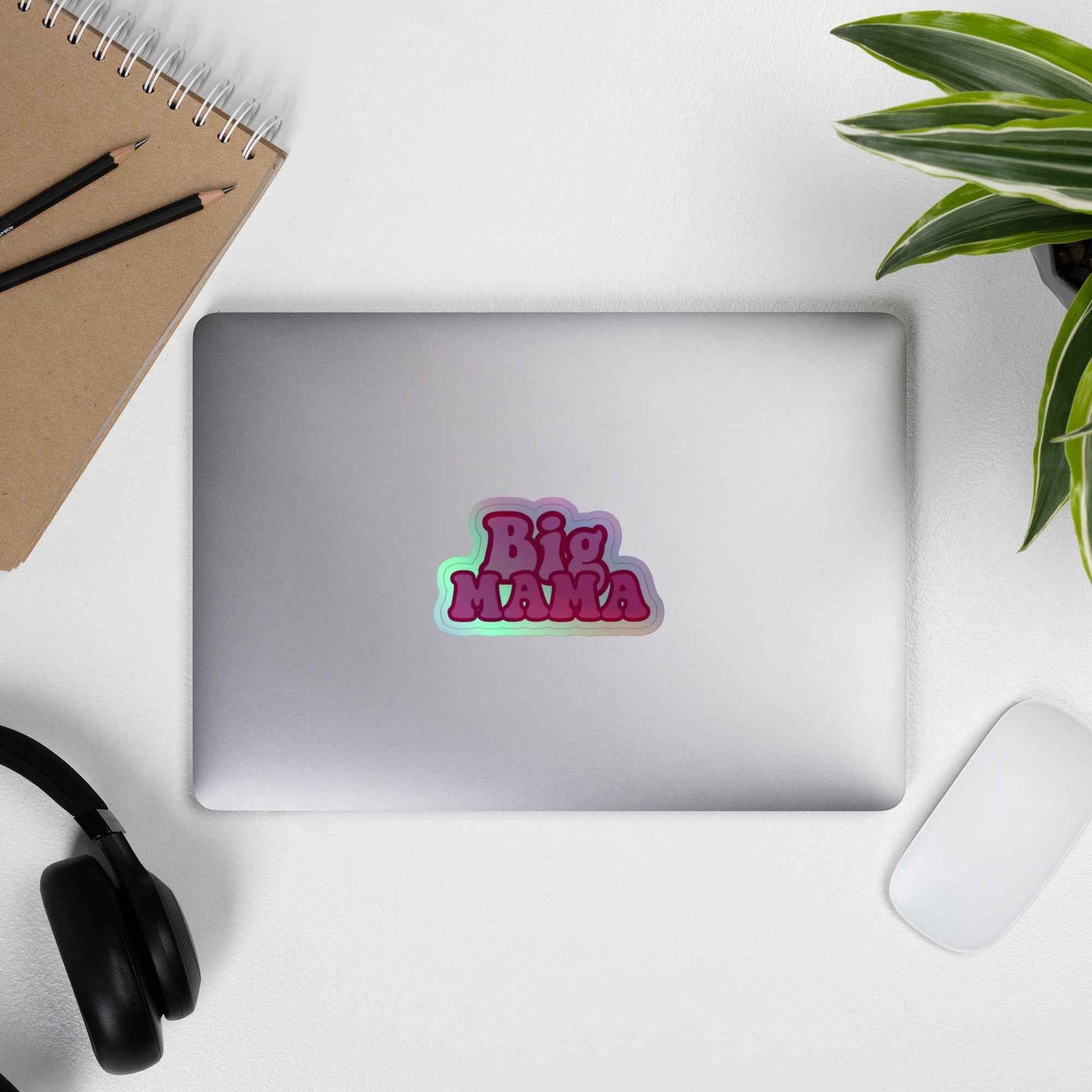 Big Mama Holographic stickers Pretty Junkie Apparel