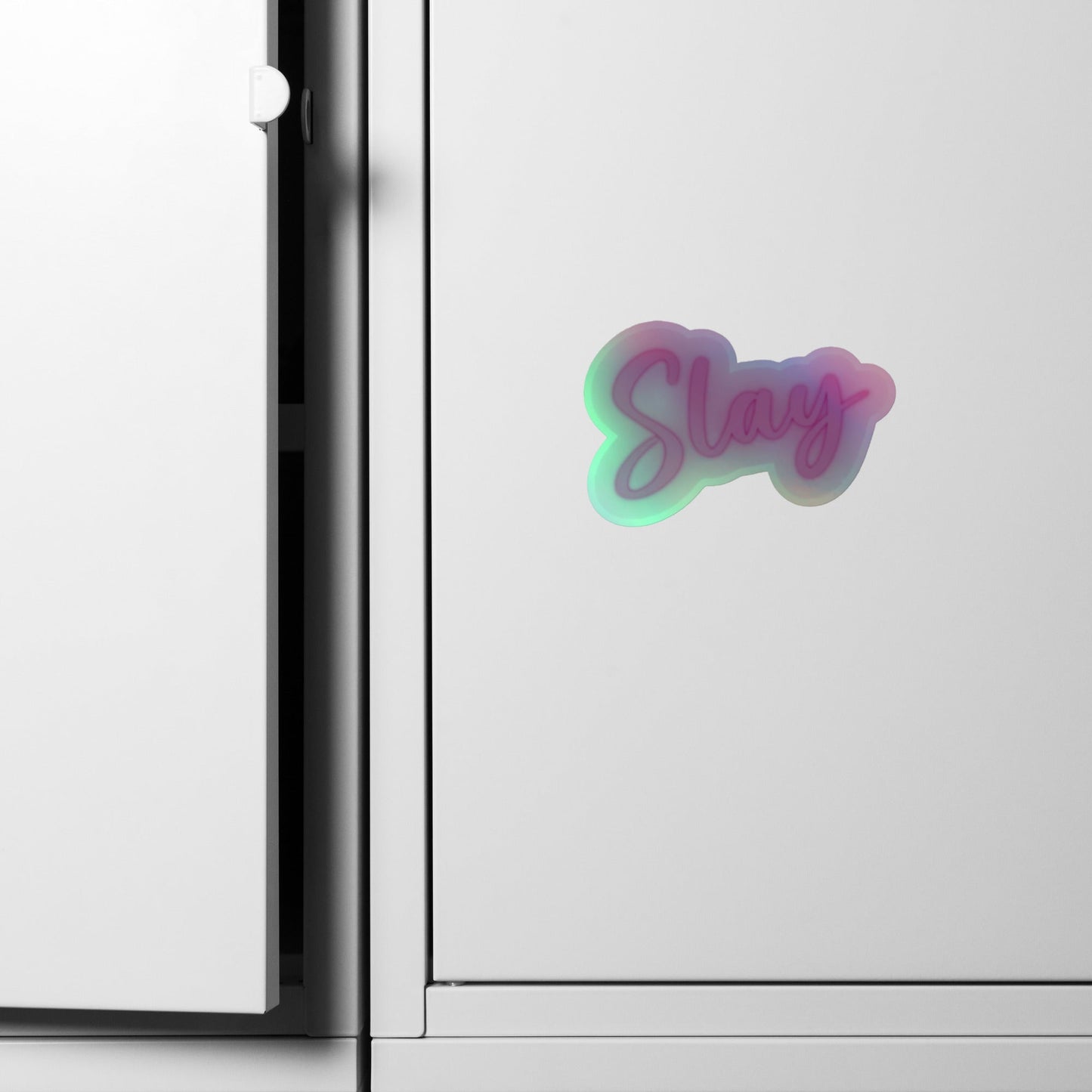 Slay Queen Holographic stickers Pretty Junkie Apparel