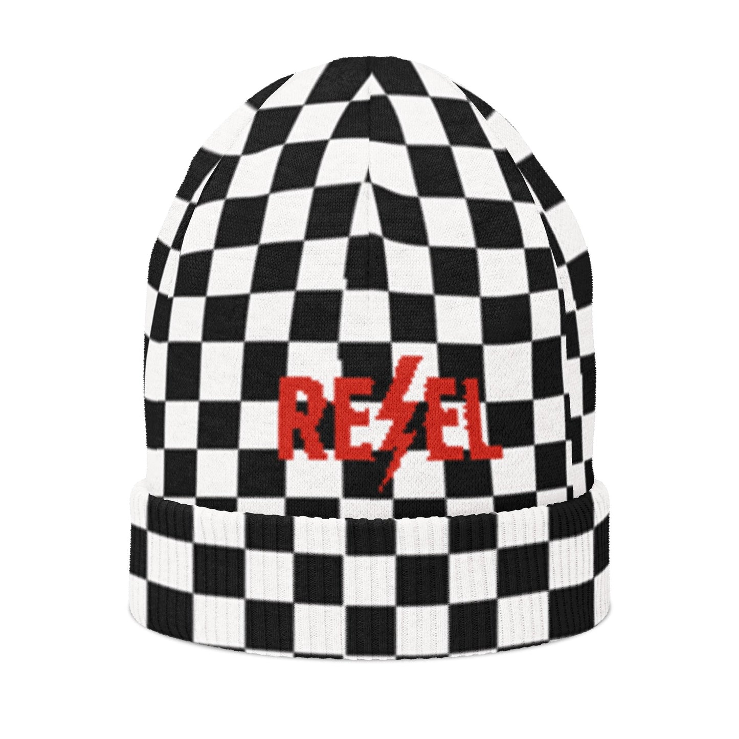 Rebel Rule Breaker Knitted beanie Pretty Junkie Apparel