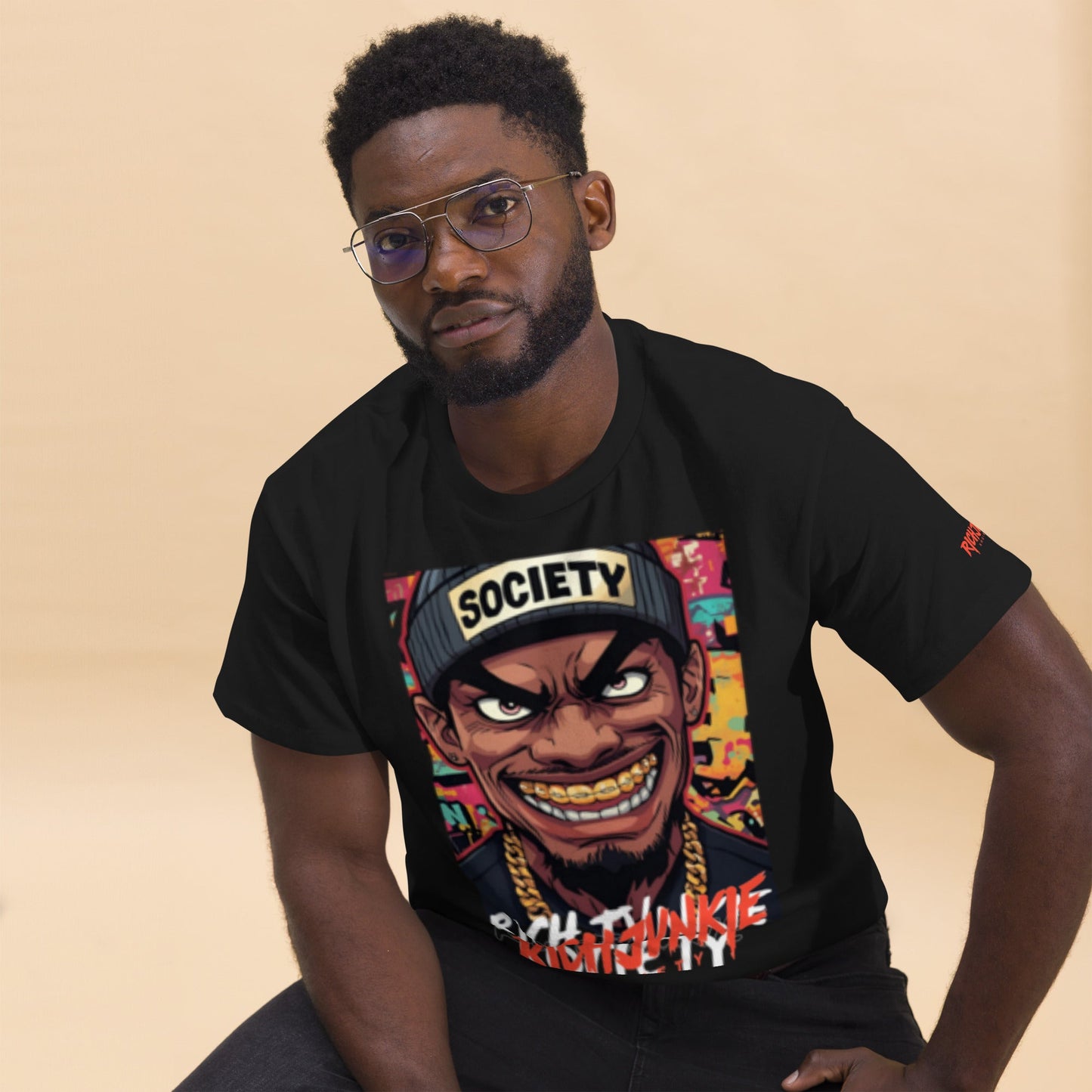 Exclusive Classic RICHJVNKIE SOCIETY T-Shirt Pretty Junkie Apparel