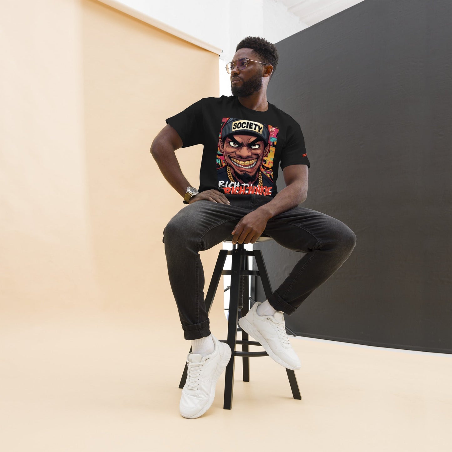 Exclusive Classic RICHJVNKIE SOCIETY T-Shirt Pretty Junkie Apparel
