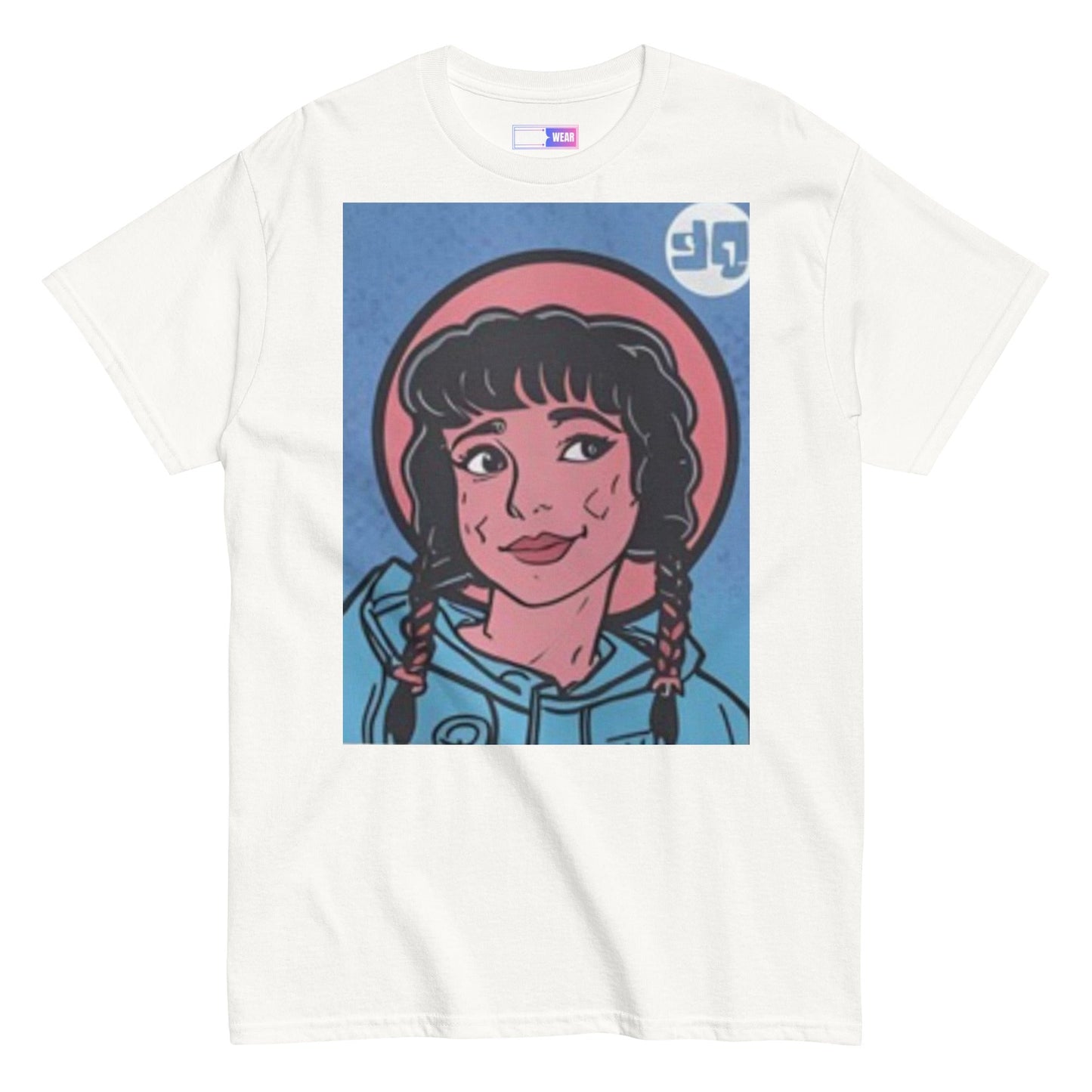 Portrait Top Streetwear Graphic Print Tee Pretty Junkie Apparel