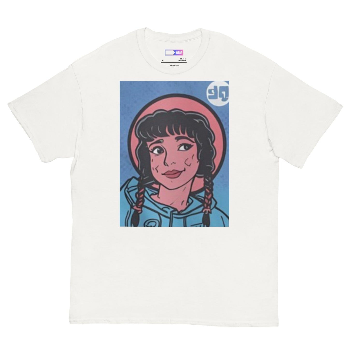 Portrait Top Streetwear Graphic Print Tee Pretty Junkie Apparel
