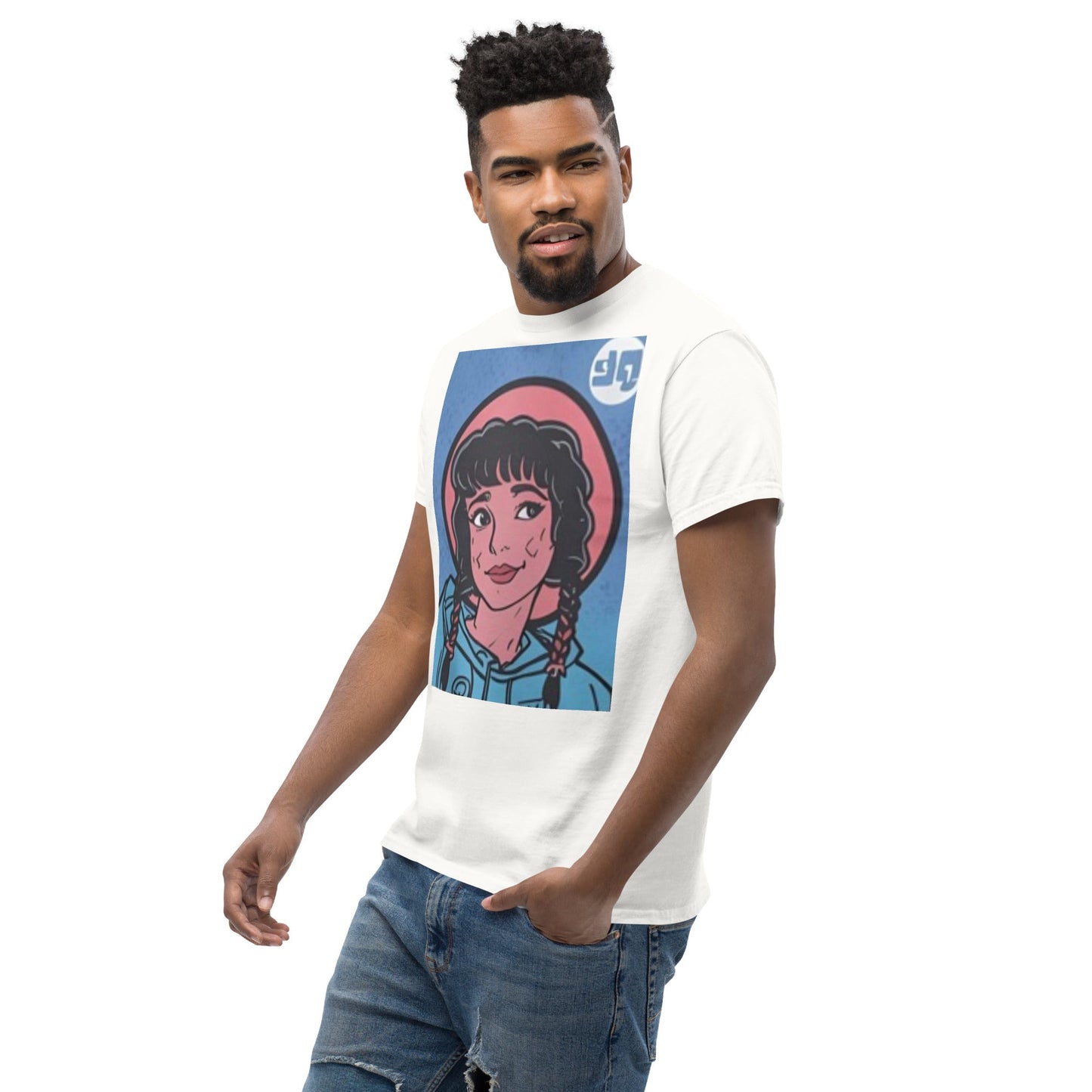 Portrait Top Streetwear Graphic Print Tee Pretty Junkie Apparel