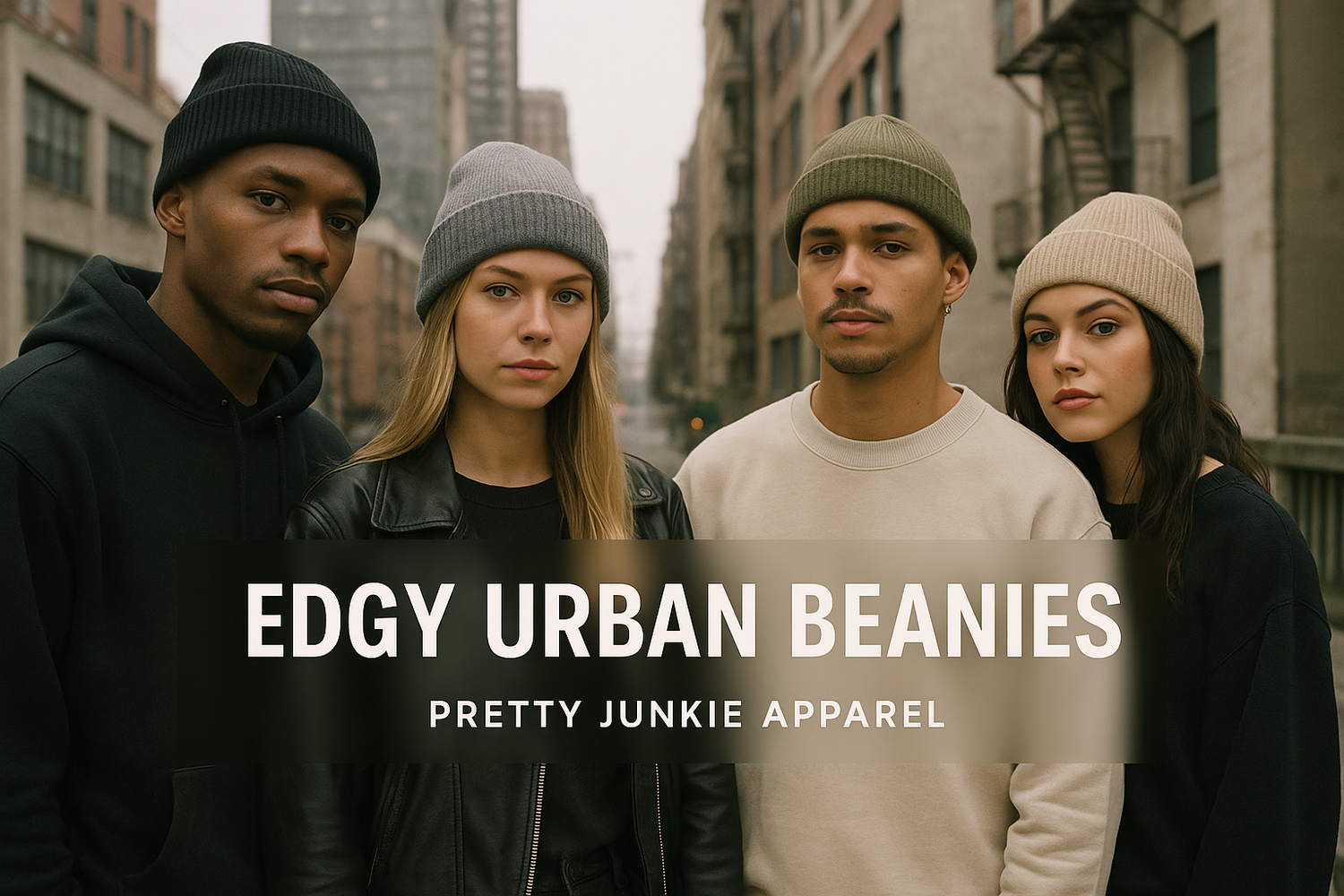 Edgy-Headwear Pretty Junkie Apparel