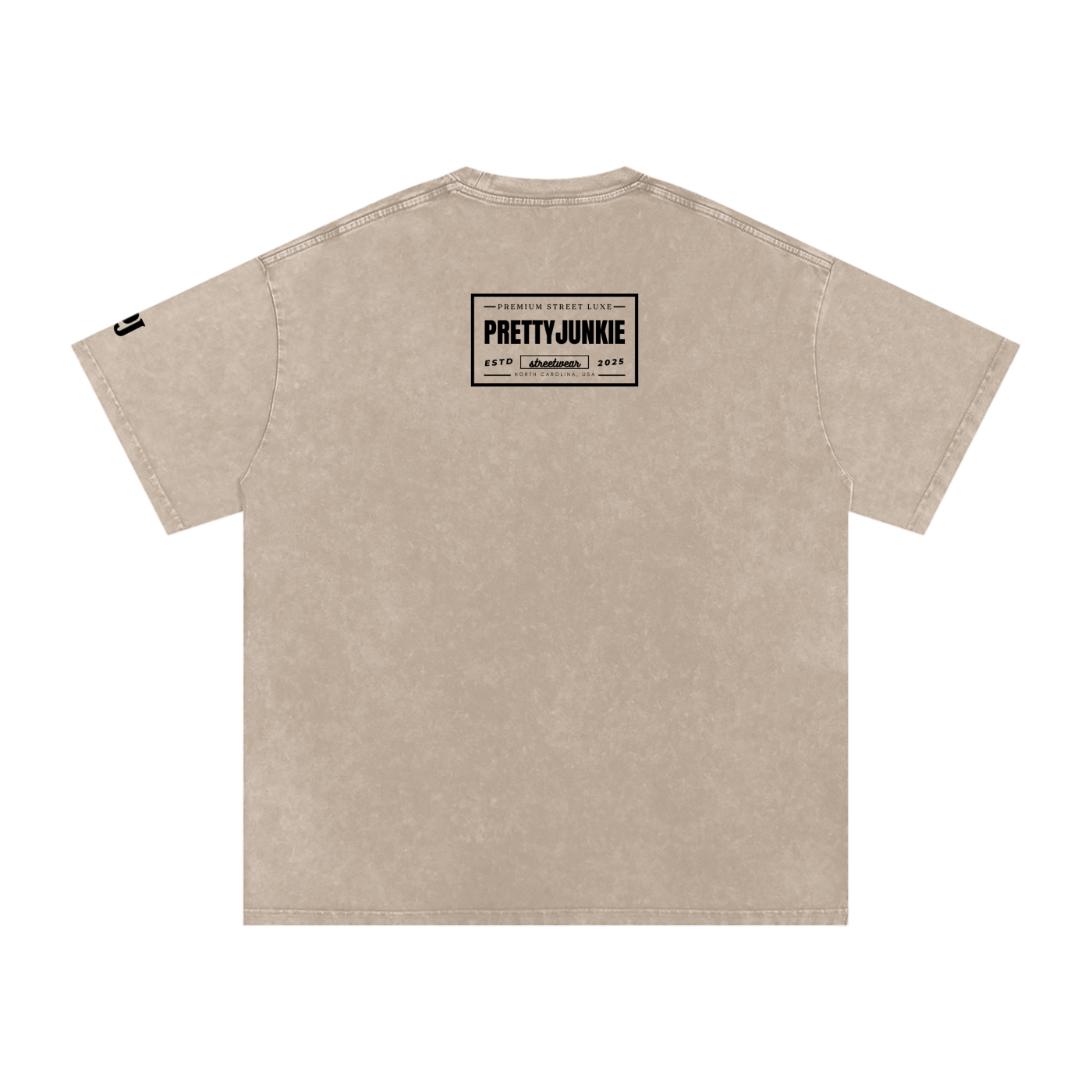 PrettyJunkie Signature Collection Faded Oversized Cotton T-Shirt