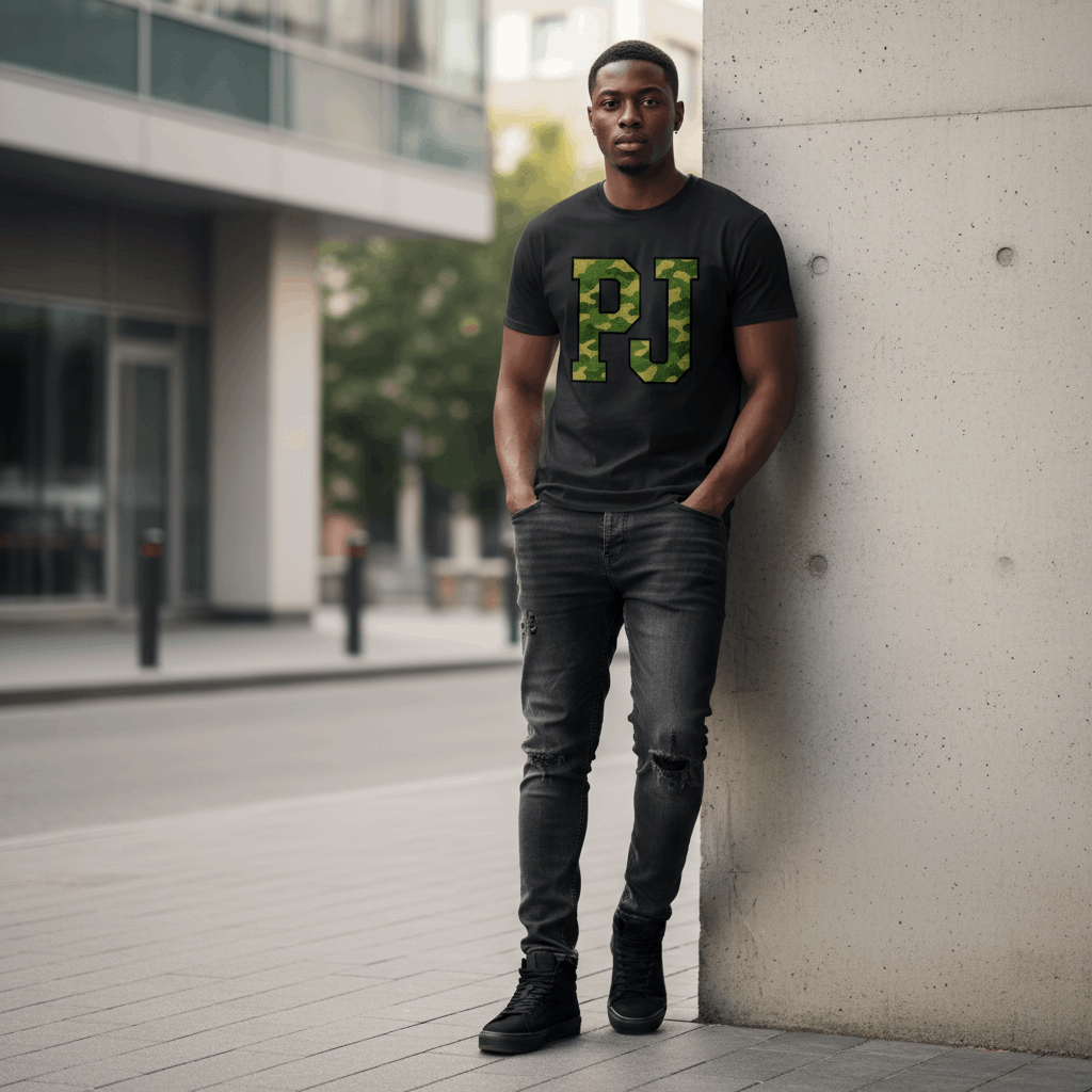 Camouflage Oversized Essential Eco-Friendly T-Shirt ODMPOD