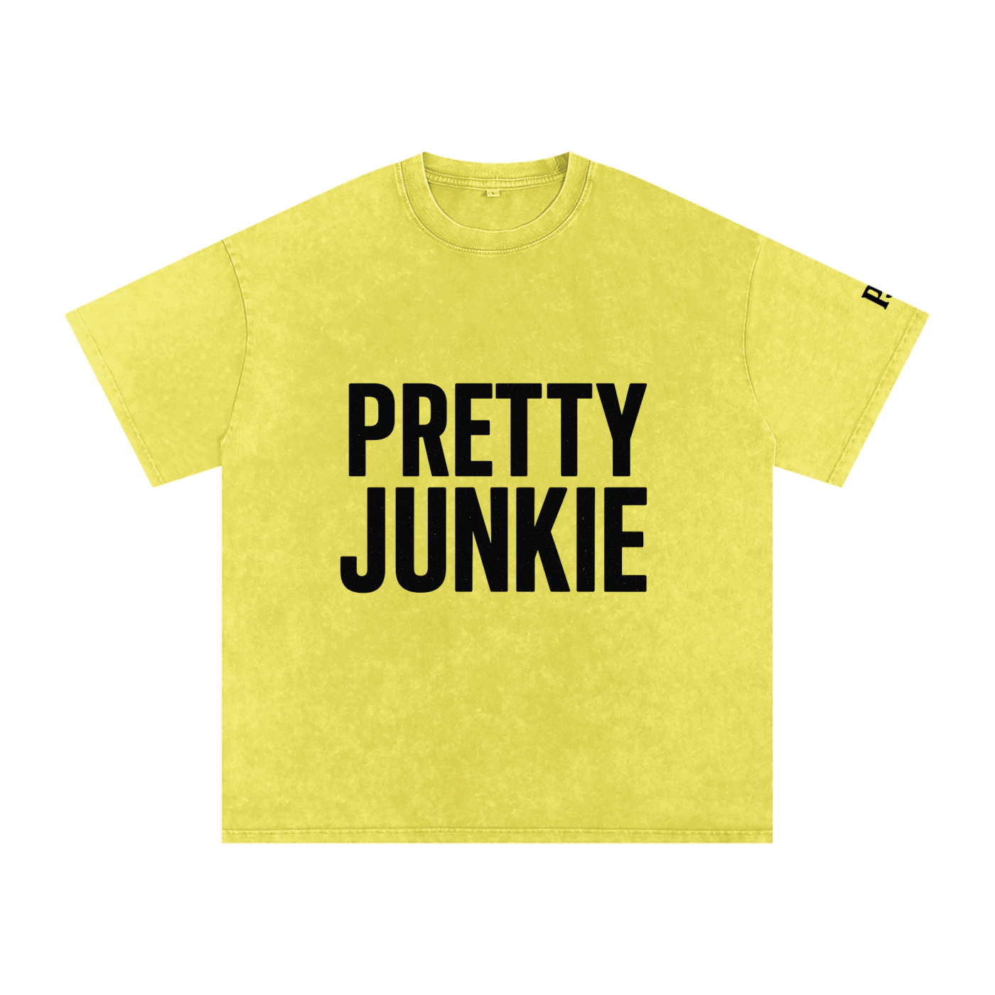 PrettyJunkie Signature Collection Faded Oversized Cotton T-Shirt