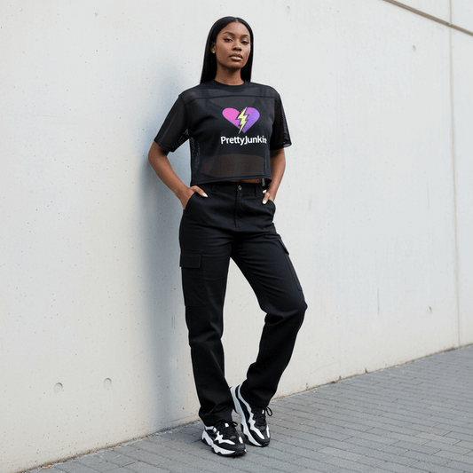 PRETTYJUNKIE Mesh Street Tee ODMPOD