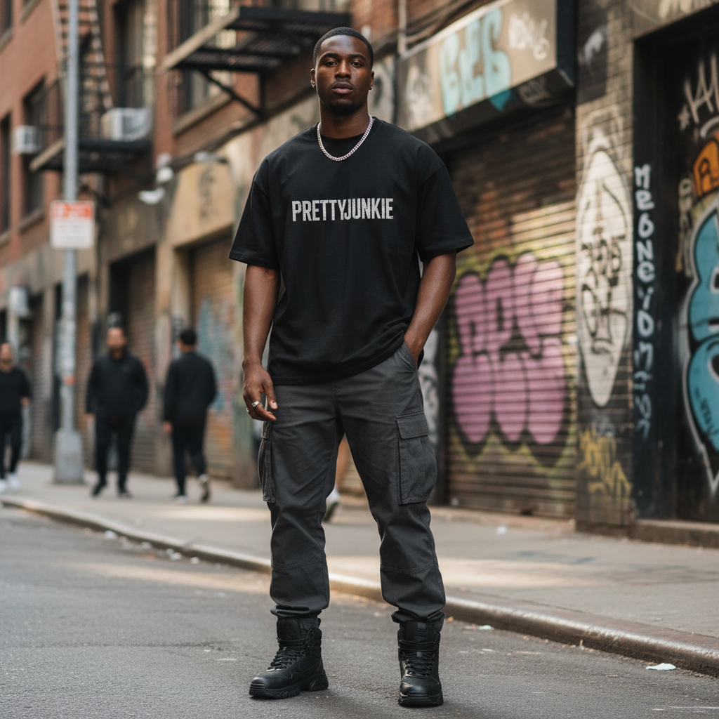 Pretty. Street. LEGACY Oversized Cotton T-Shirt ODMPOD