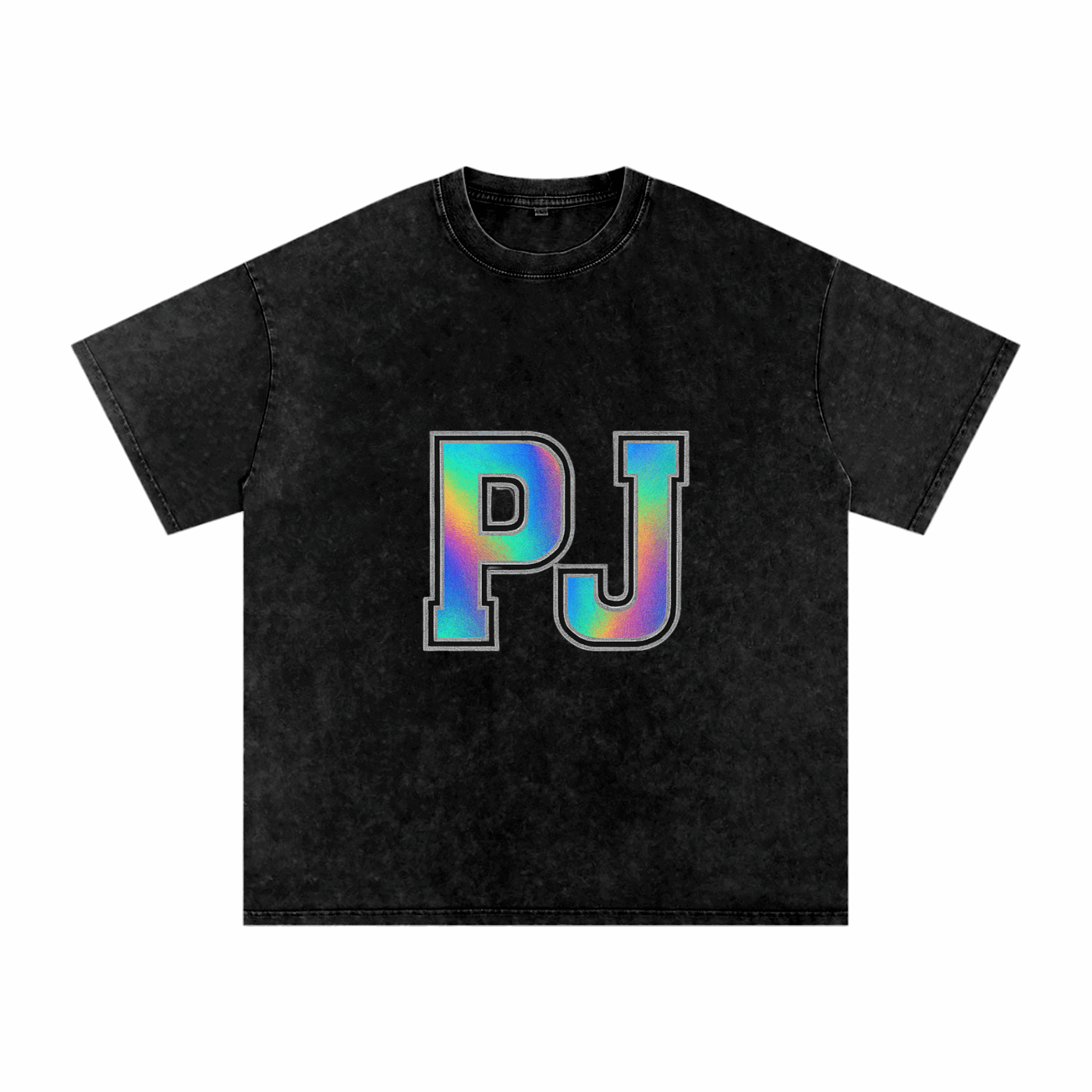 Snow Washed Oversized Cotton T-Shirt ODMPOD