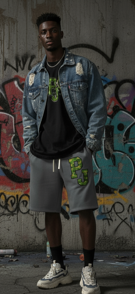 PRETTYJUNKIE Mid-Length Tech Blend Sweatpants ODMPOD