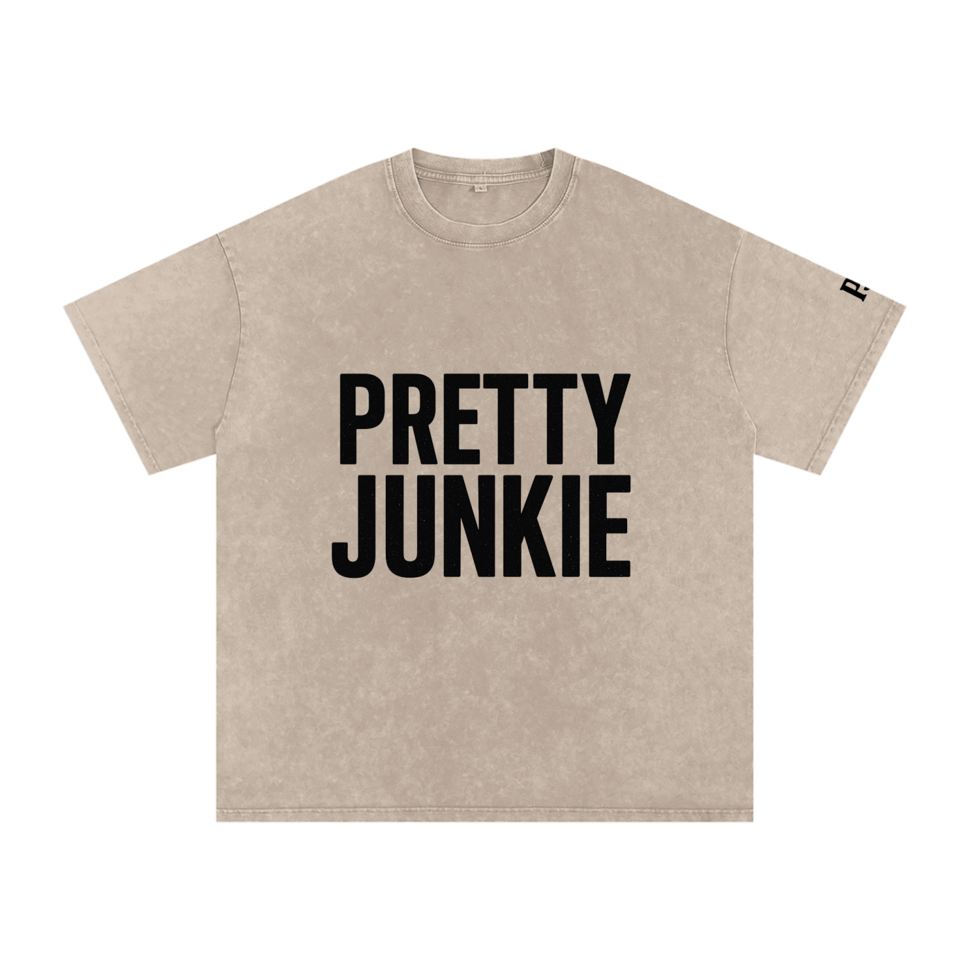 PrettyJunkie Signature Collection Faded Oversized Cotton T-Shirt