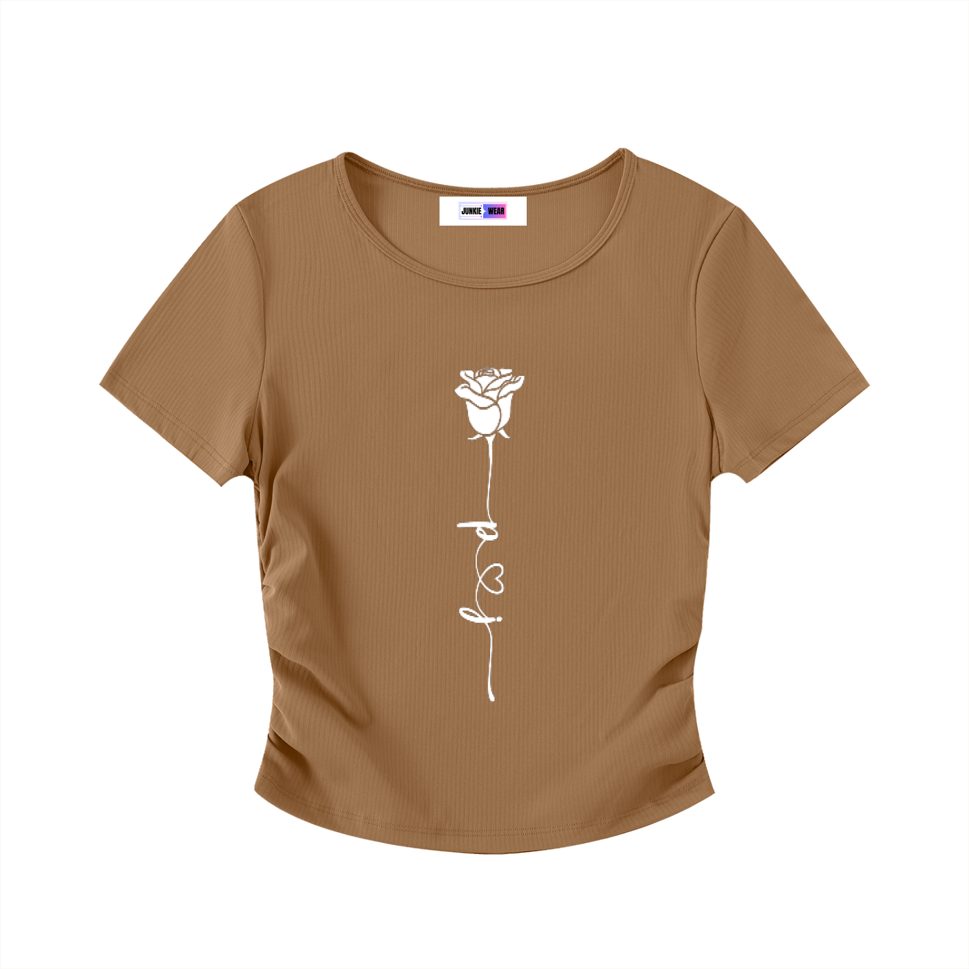 Ruched Bodycon Crop Top ODMPOD