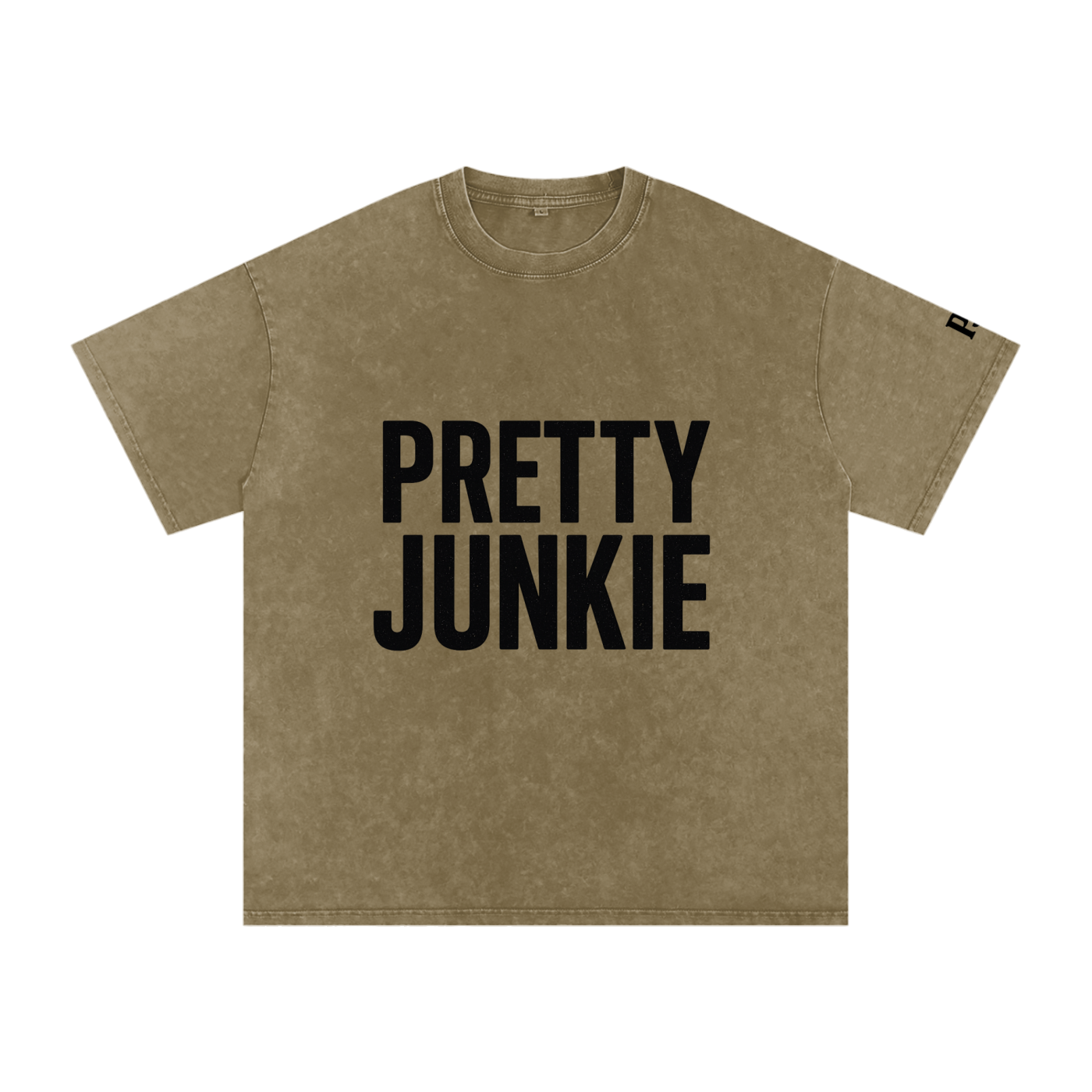 PrettyJunkie Signature Collection Faded Oversized Cotton T-Shirt