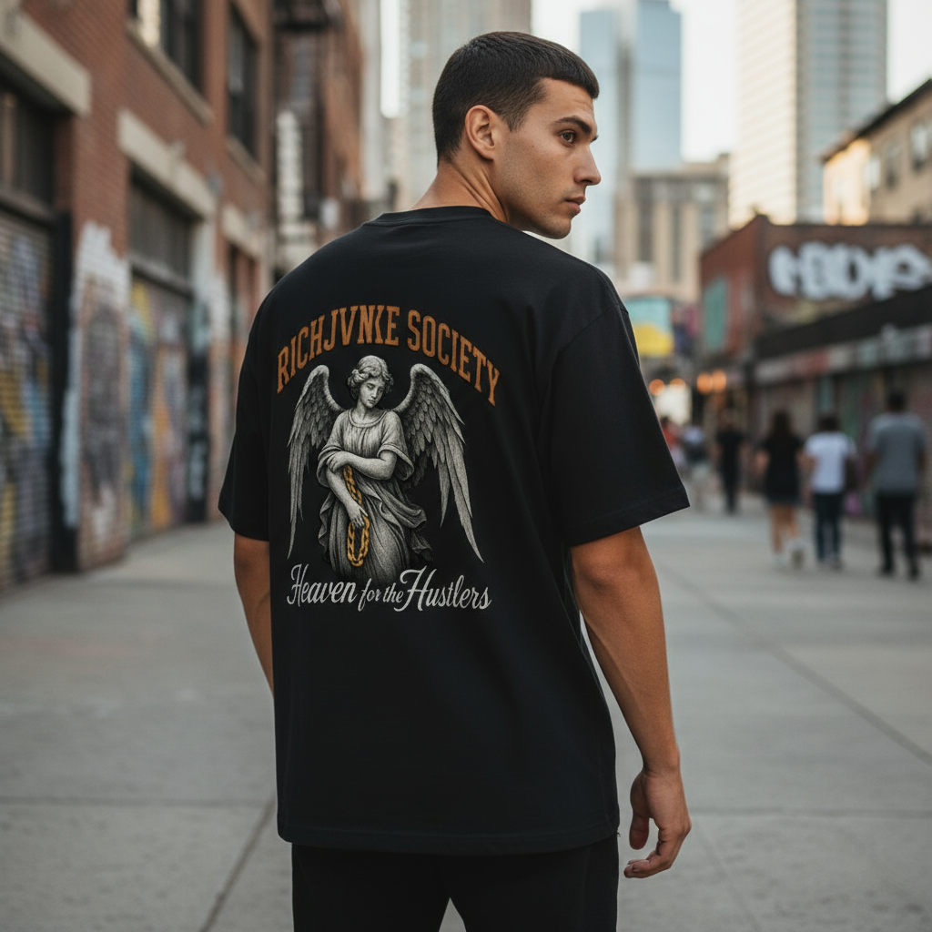 Rjs Oversized Cotton Tee ODMPOD