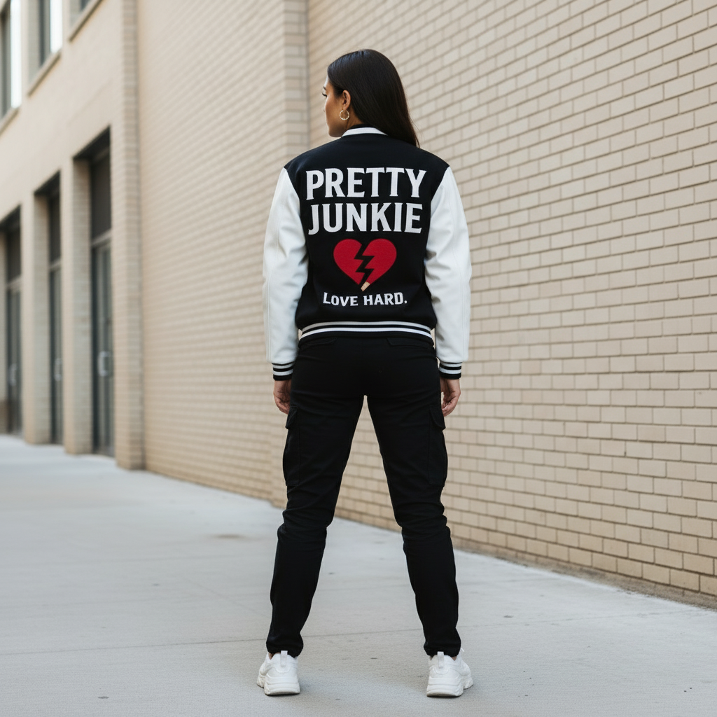 Love Hard Varsity Jacket ODMPOD
