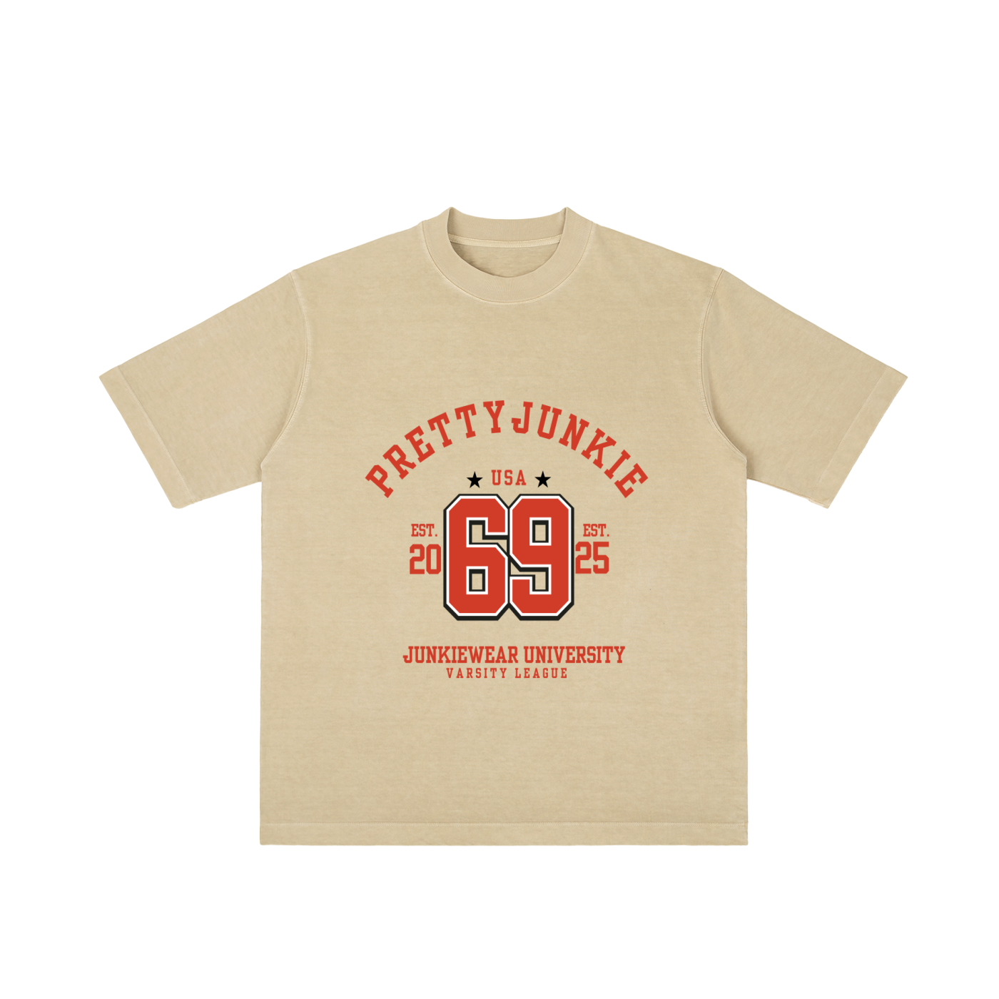 Vintage Wash Drop Shoulder T-shirt ODMPOD