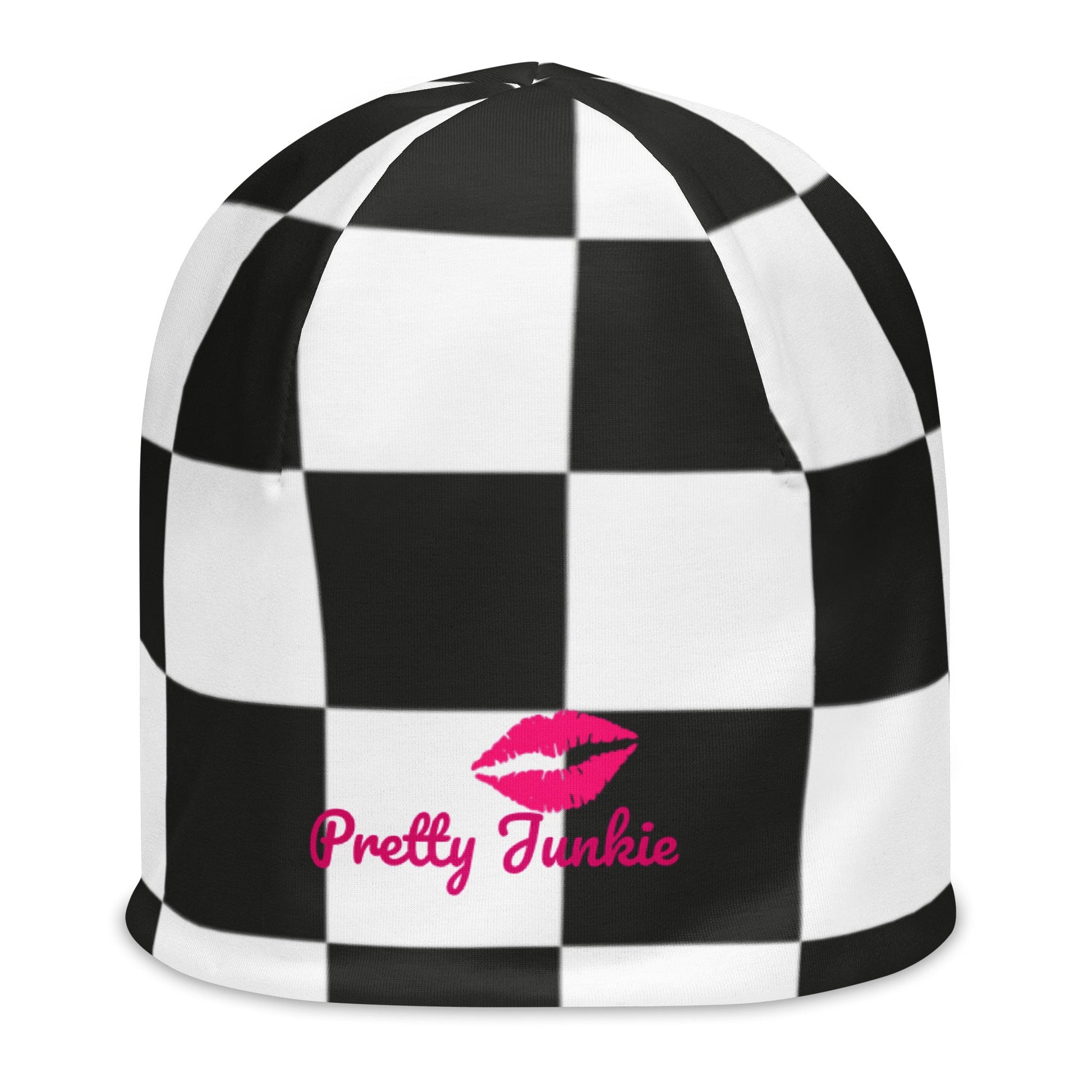 Checkered Beanie Pretty Junkie Apparel
