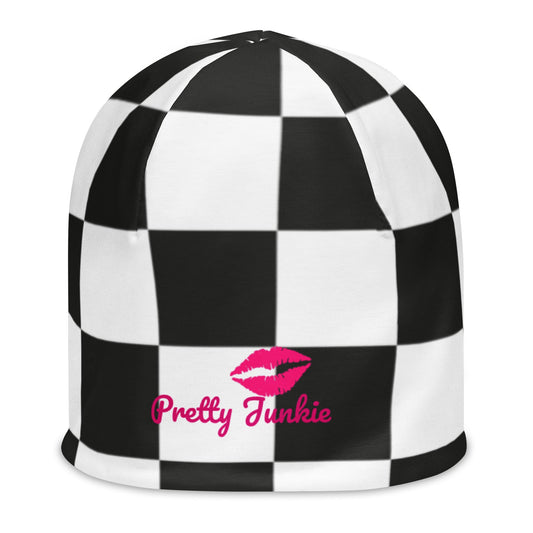 Checkered Beanie Pretty Junkie Apparel