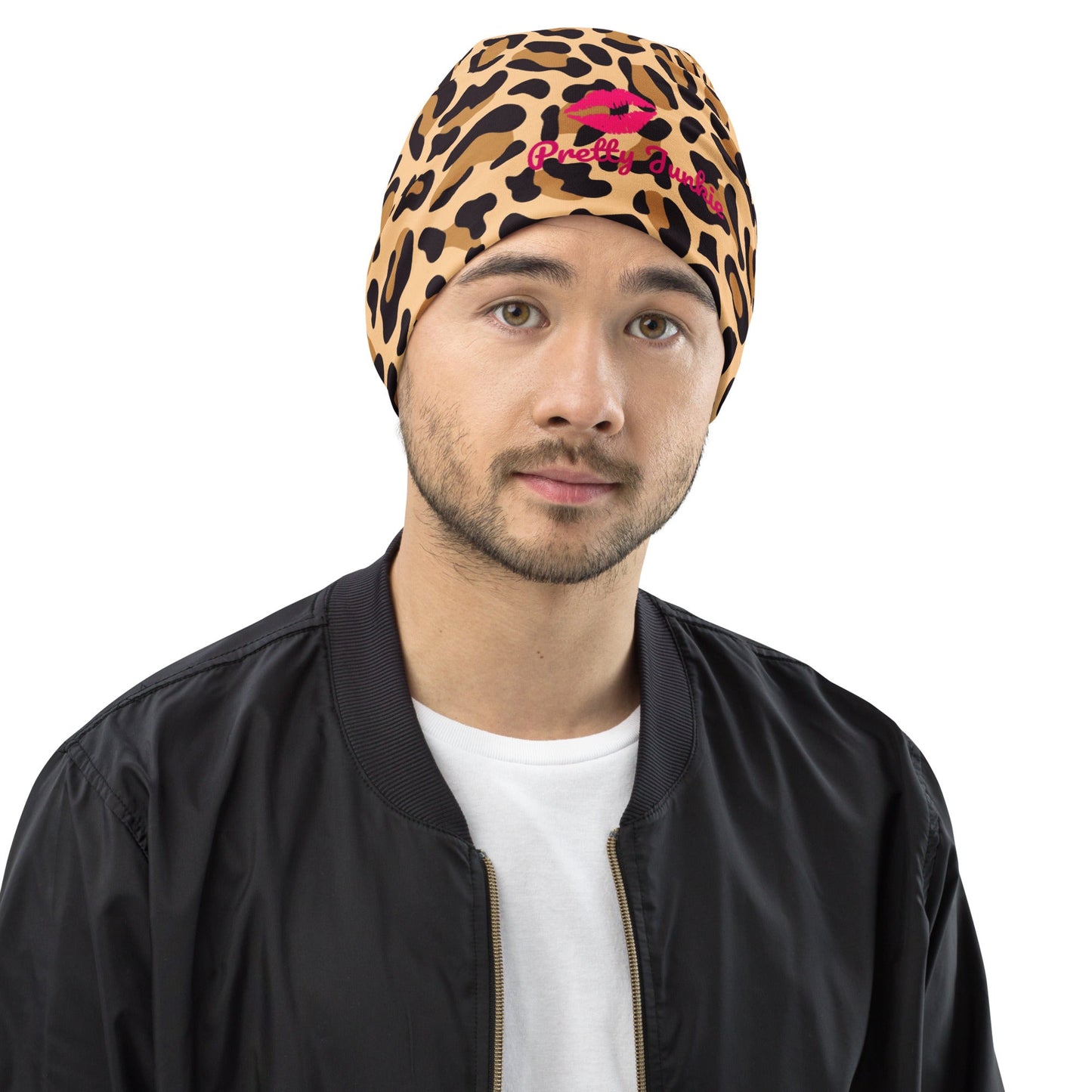 Cheetah Print Beanie Pretty Junkie Apparel
