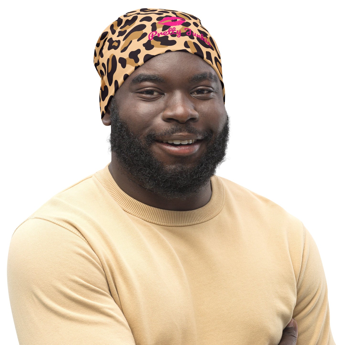 Cheetah Print Beanie Pretty Junkie Apparel