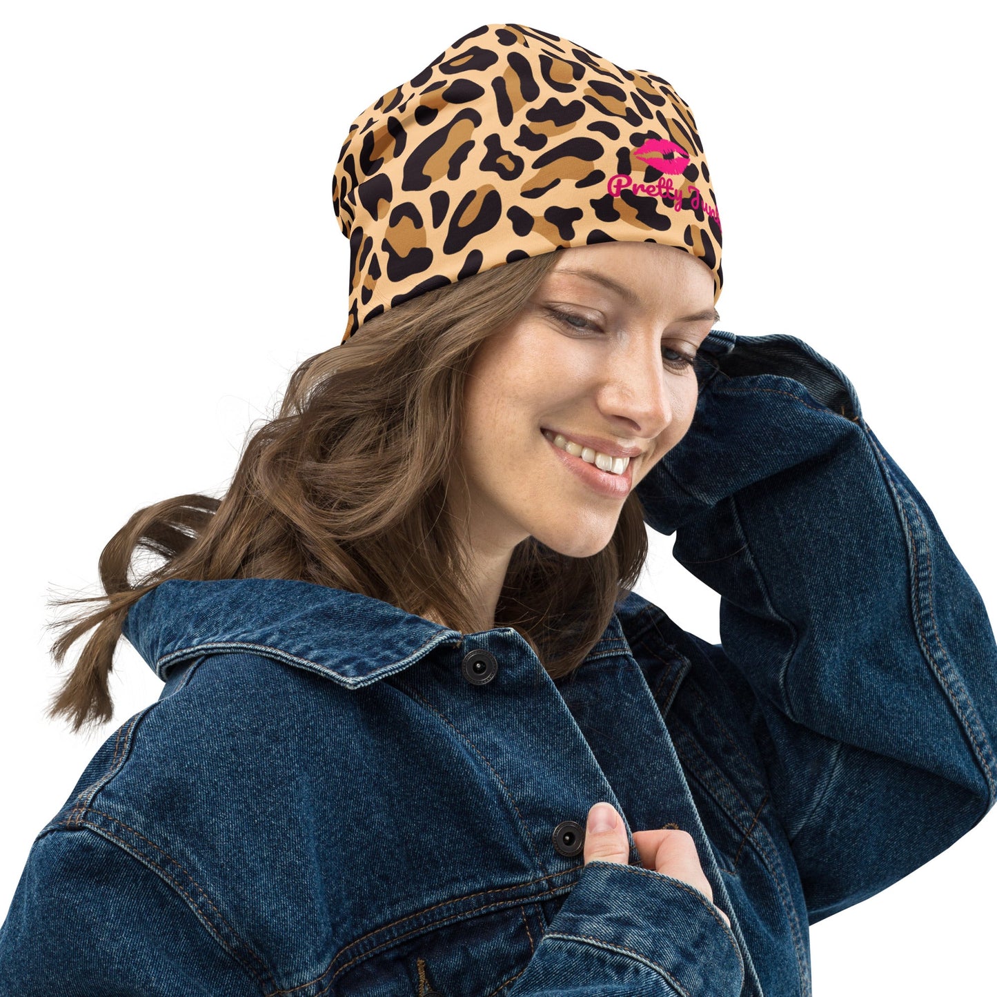 Cheetah Print Beanie Pretty Junkie Apparel
