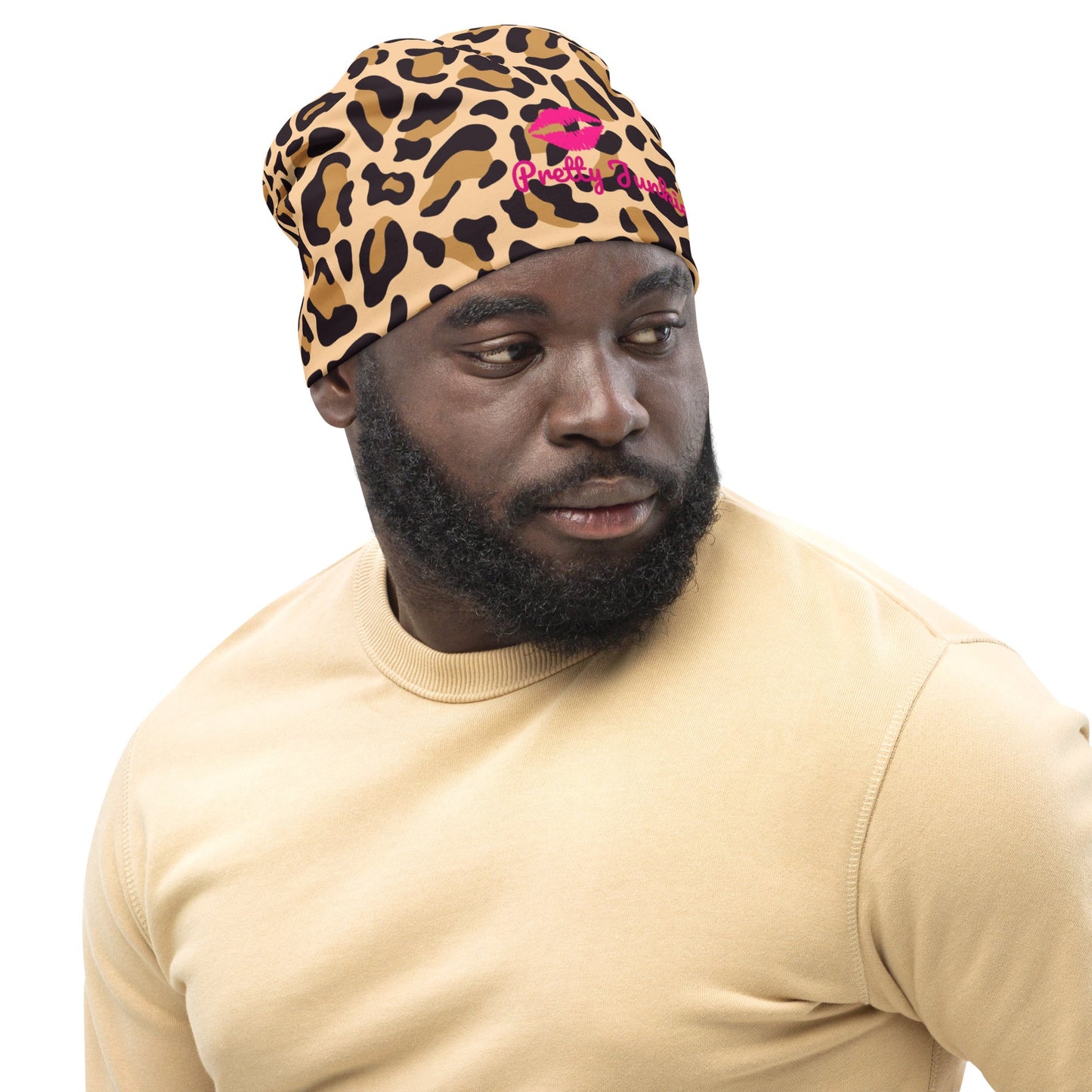 Cheetah Print Beanie Pretty Junkie Apparel