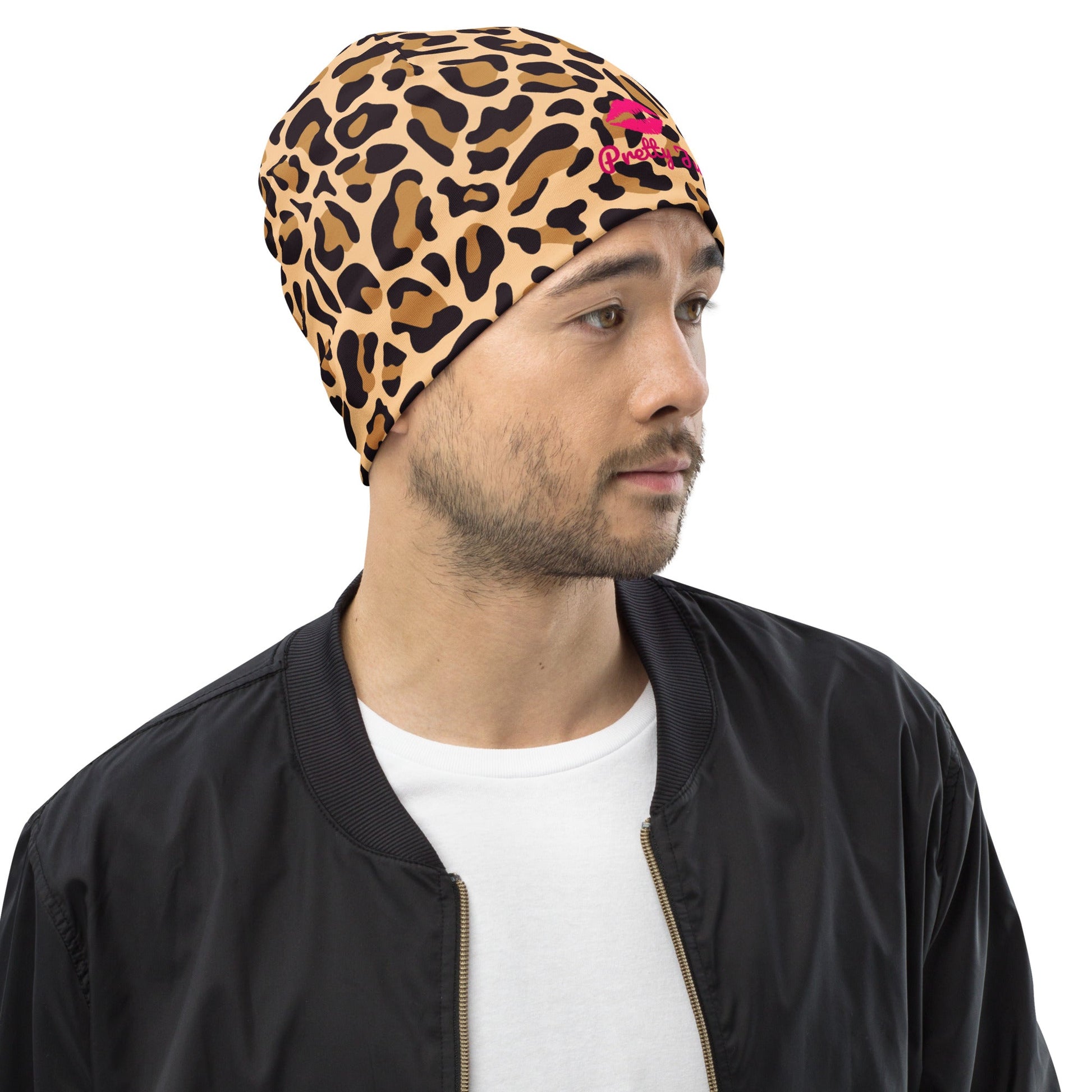 Cheetah Print Beanie Pretty Junkie Apparel