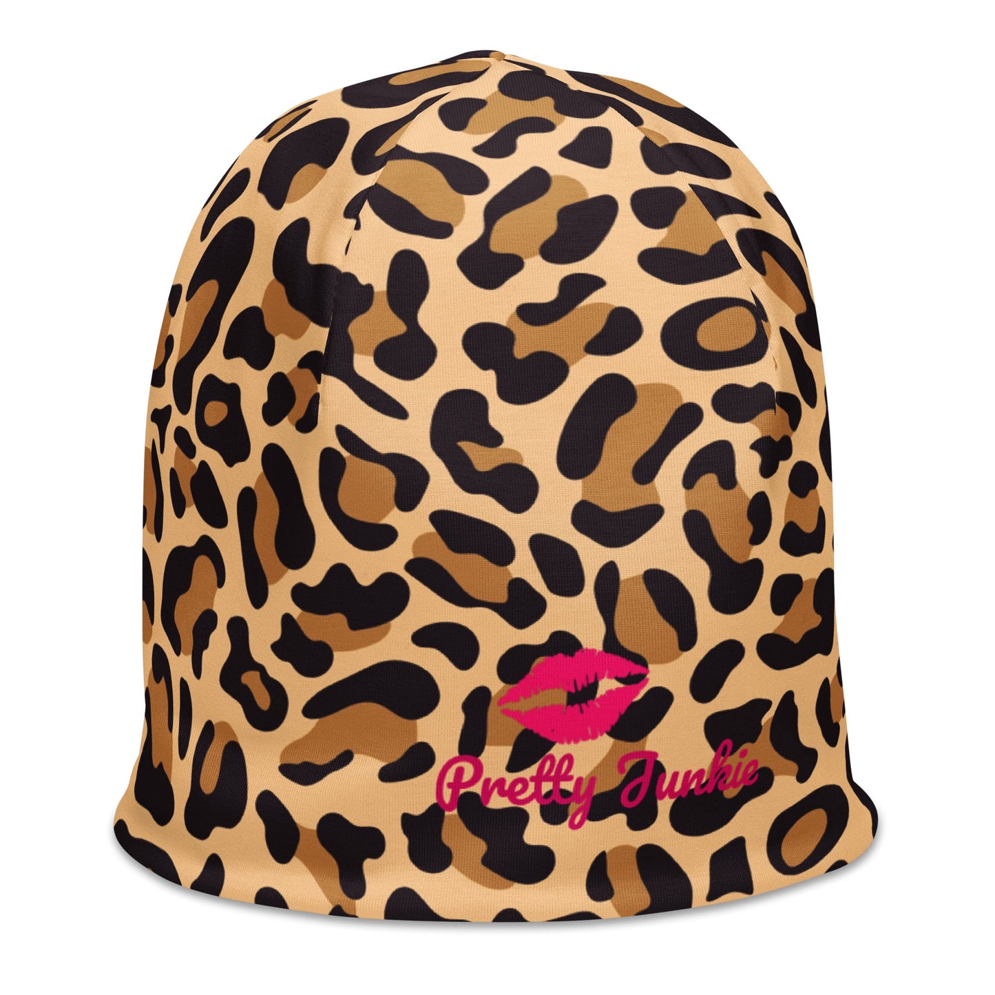 Cheetah Print Beanie Pretty Junkie Apparel
