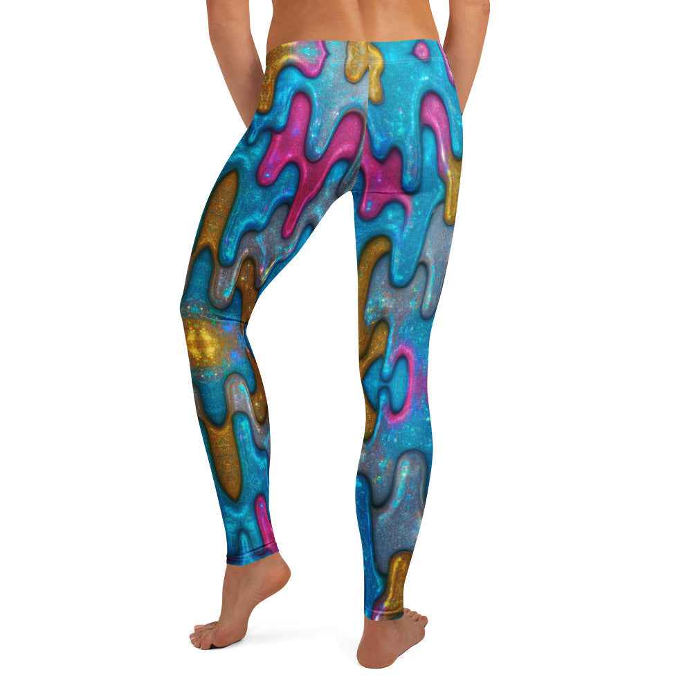 Pretty Junkie Apparel neon electric leggings - High-Waist - Pretty Junkie Apparel