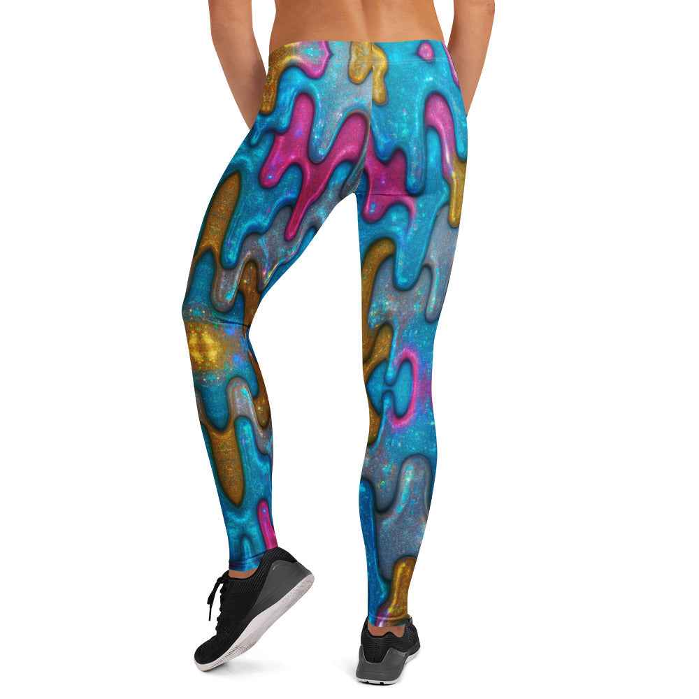 Pretty Junkie Apparel neon electric leggings - High-Waist - Pretty Junkie Apparel