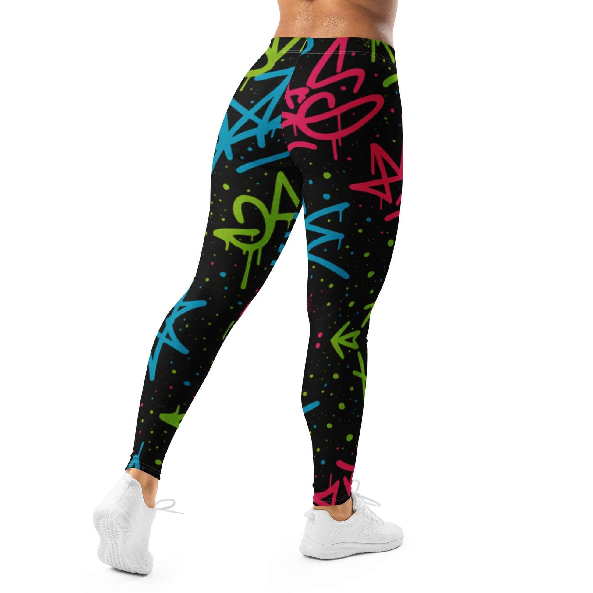 Graffiti Splash Leggings - Pretty Junkie Apparel