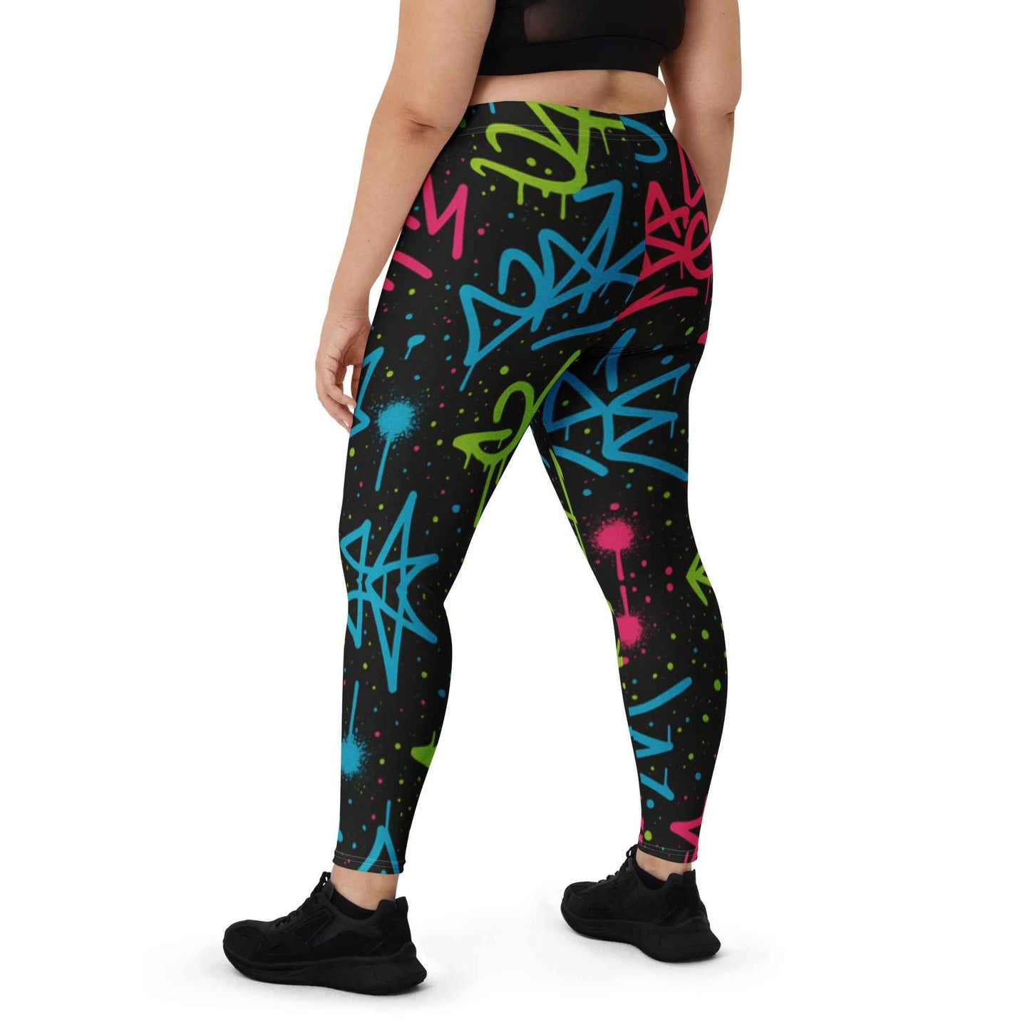 Graffiti Splash Leggings - Pretty Junkie Apparel