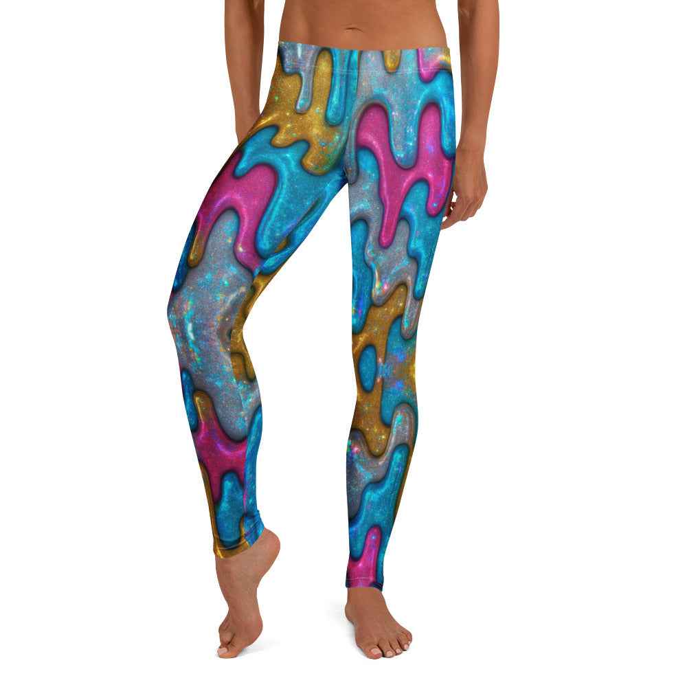 Pretty Junkie Apparel neon electric leggings - High-Waist - Pretty Junkie Apparel