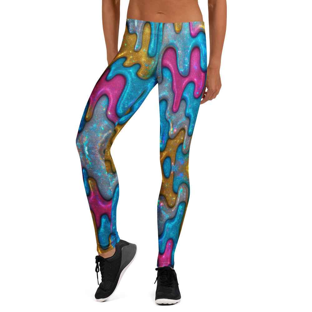 Pretty Junkie Apparel neon electric leggings - High-Waist - Pretty Junkie Apparel