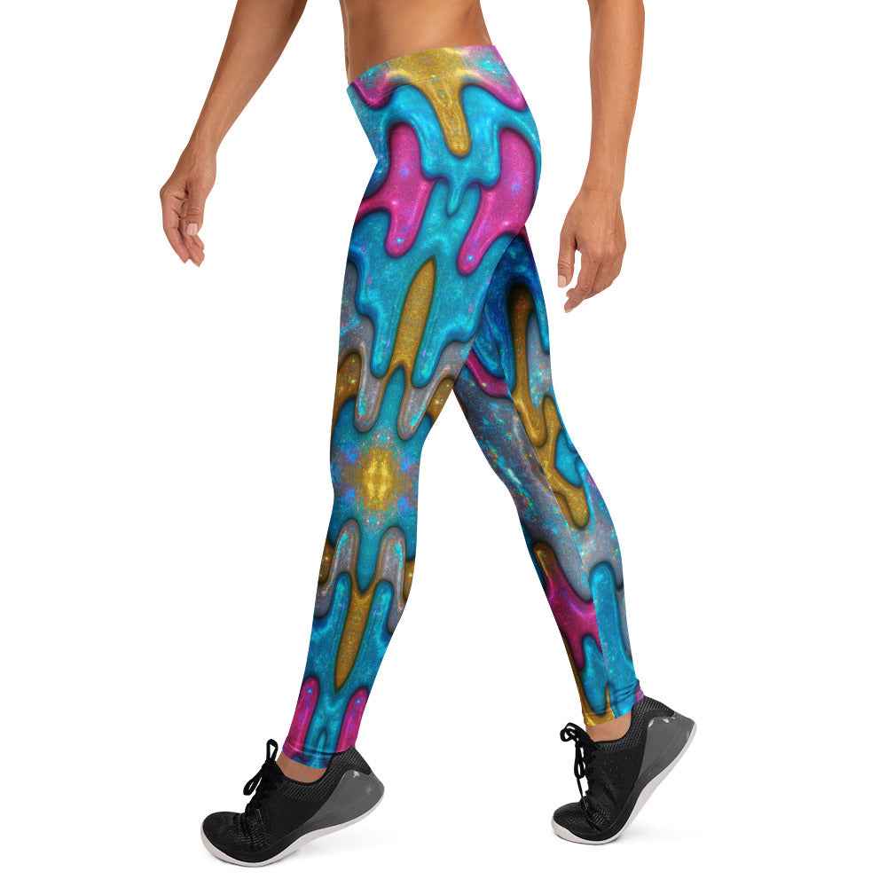 Pretty Junkie Apparel neon electric leggings - High-Waist - Pretty Junkie Apparel