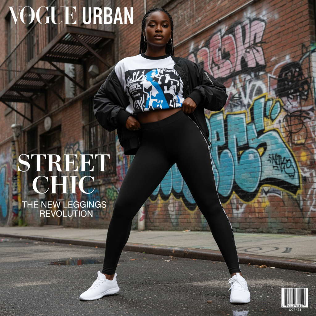 PRETTYJUNKIE Side Script Leggings Pretty Junkie Apparel