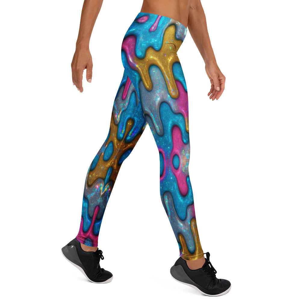 Pretty Junkie Apparel neon electric leggings - High-Waist - Pretty Junkie Apparel